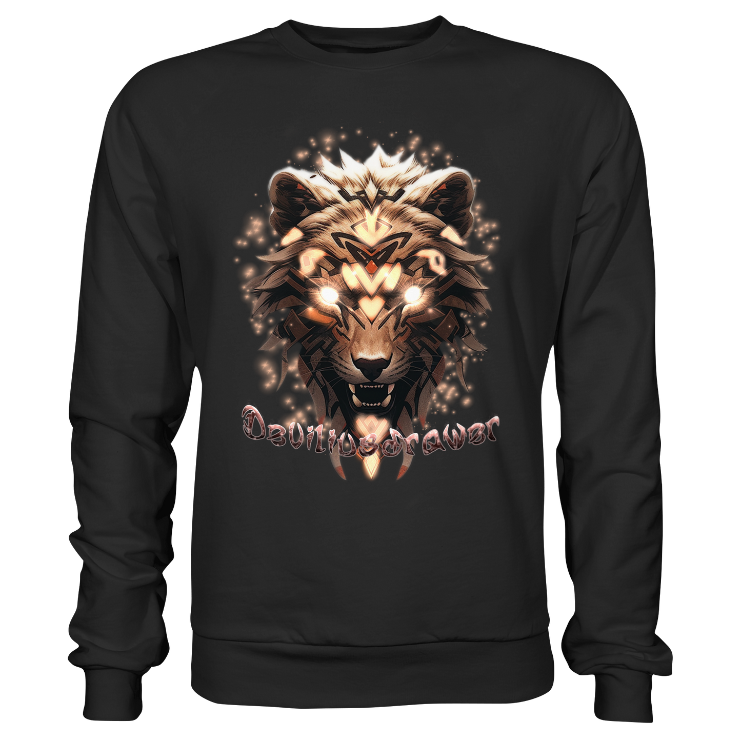 Deviliusdrawer Gold Weartiger - Basic Sweatshirt