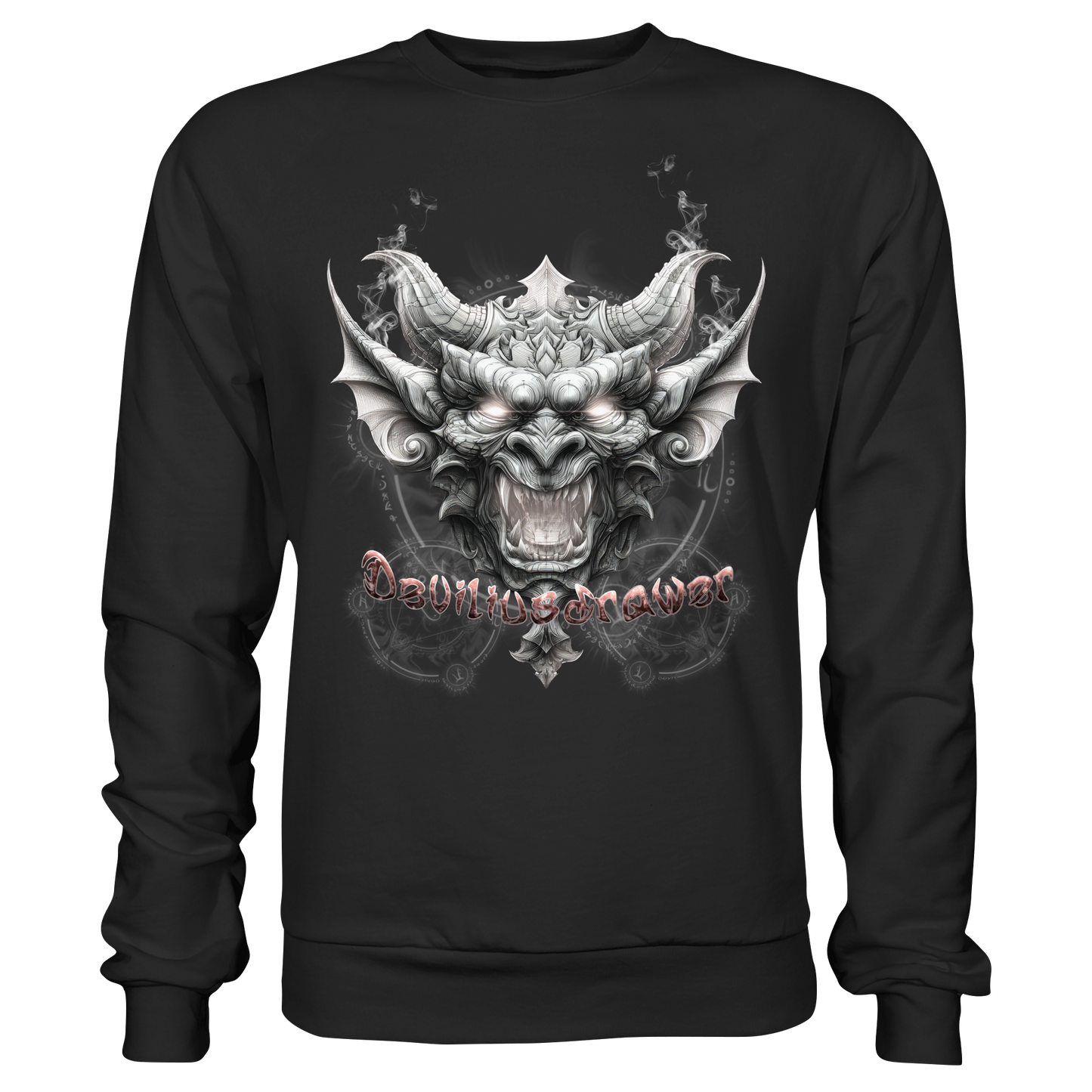 Deviliusdrawer Dark Gargoyl - Basic Sweatshirt