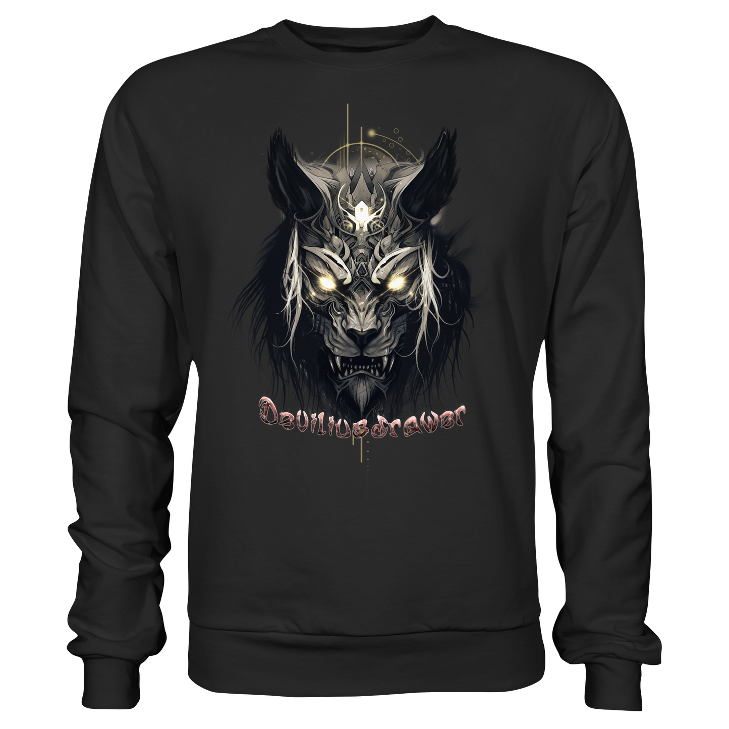 Deviliusdrawer Wolftiger - Basic Sweatshirt