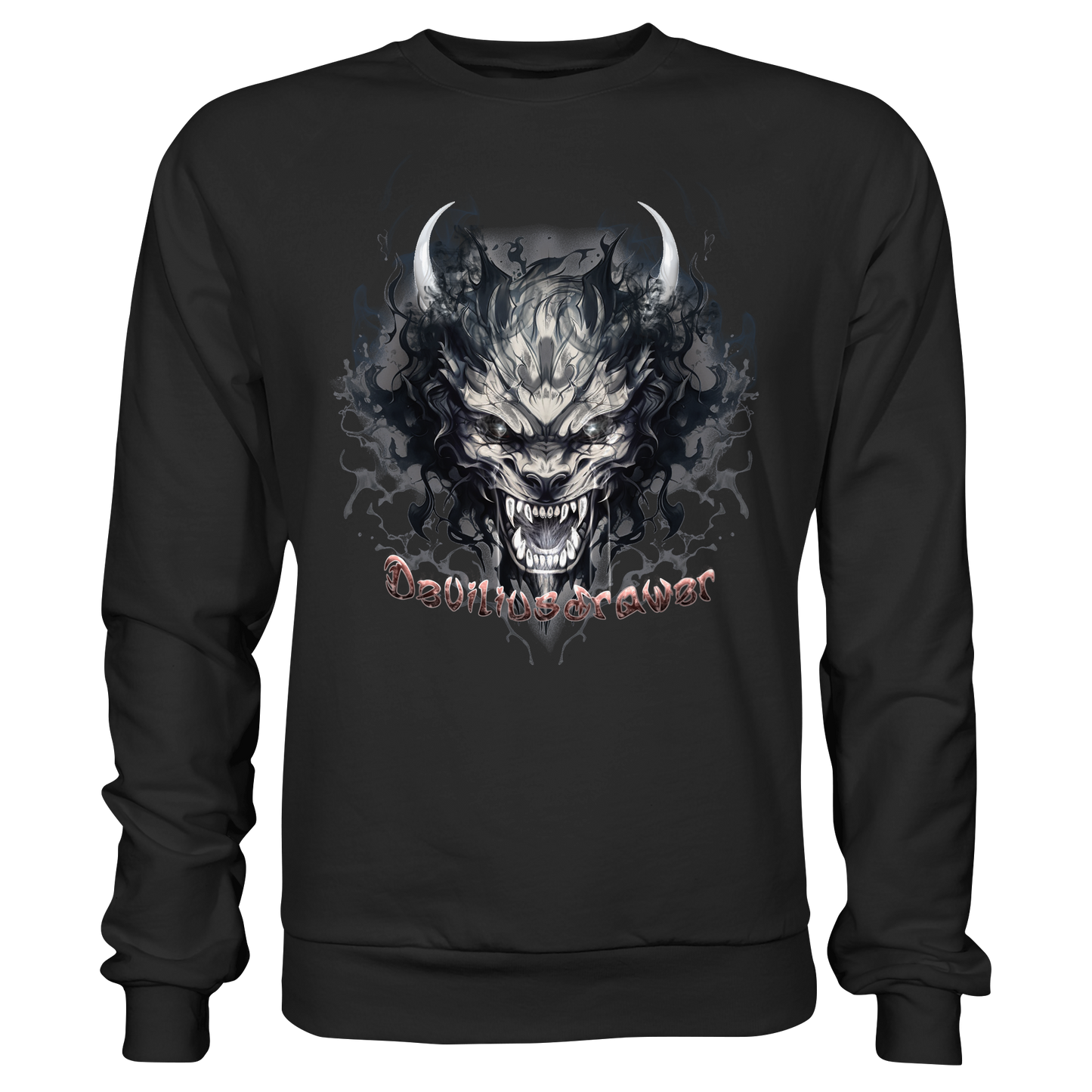 Deviliusdrawer Smoke Beast - Basic Sweatshirt