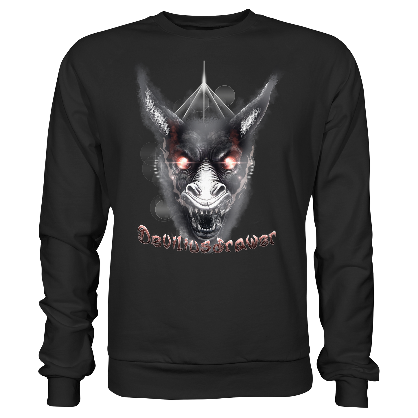 Deviliusdrawer Evil Donkey - Basic Sweatshirt