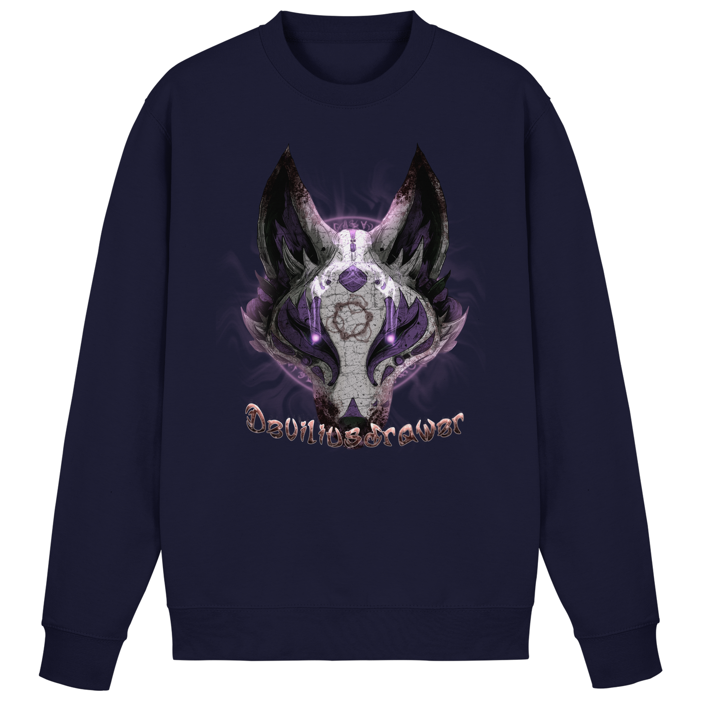 Deviliusdrawer Dark Kitsune - Basic Sweatshirt