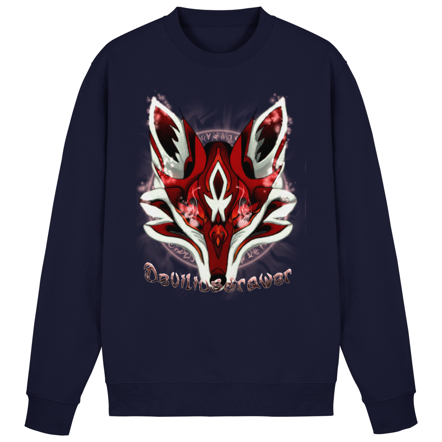 Deviliusdrawer Red Eyed Fox - Basic Sweatshirt