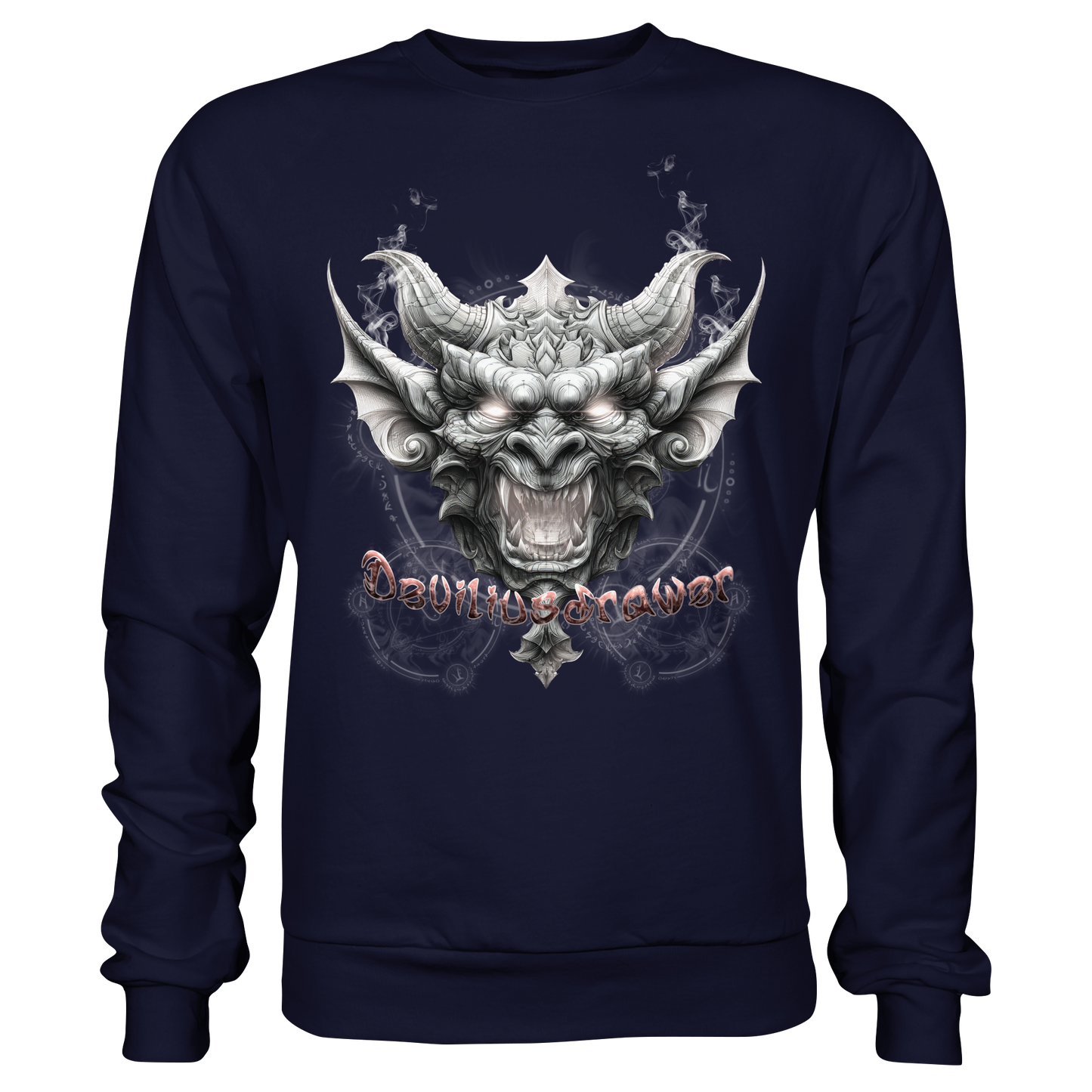 Deviliusdrawer Dark Gargoyl - Basic Sweatshirt