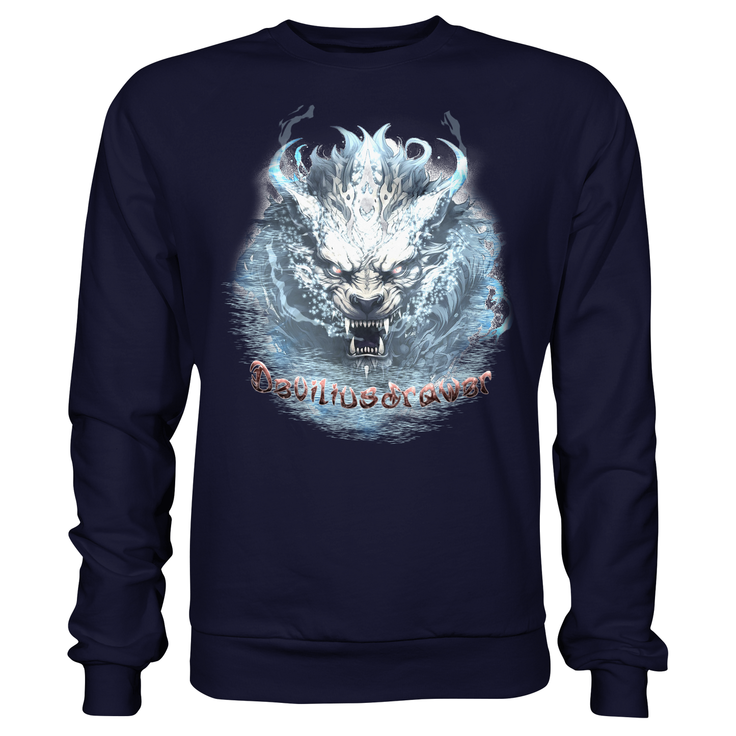 Deviliusdrawer Water Tiger - Basic Sweatshirt
