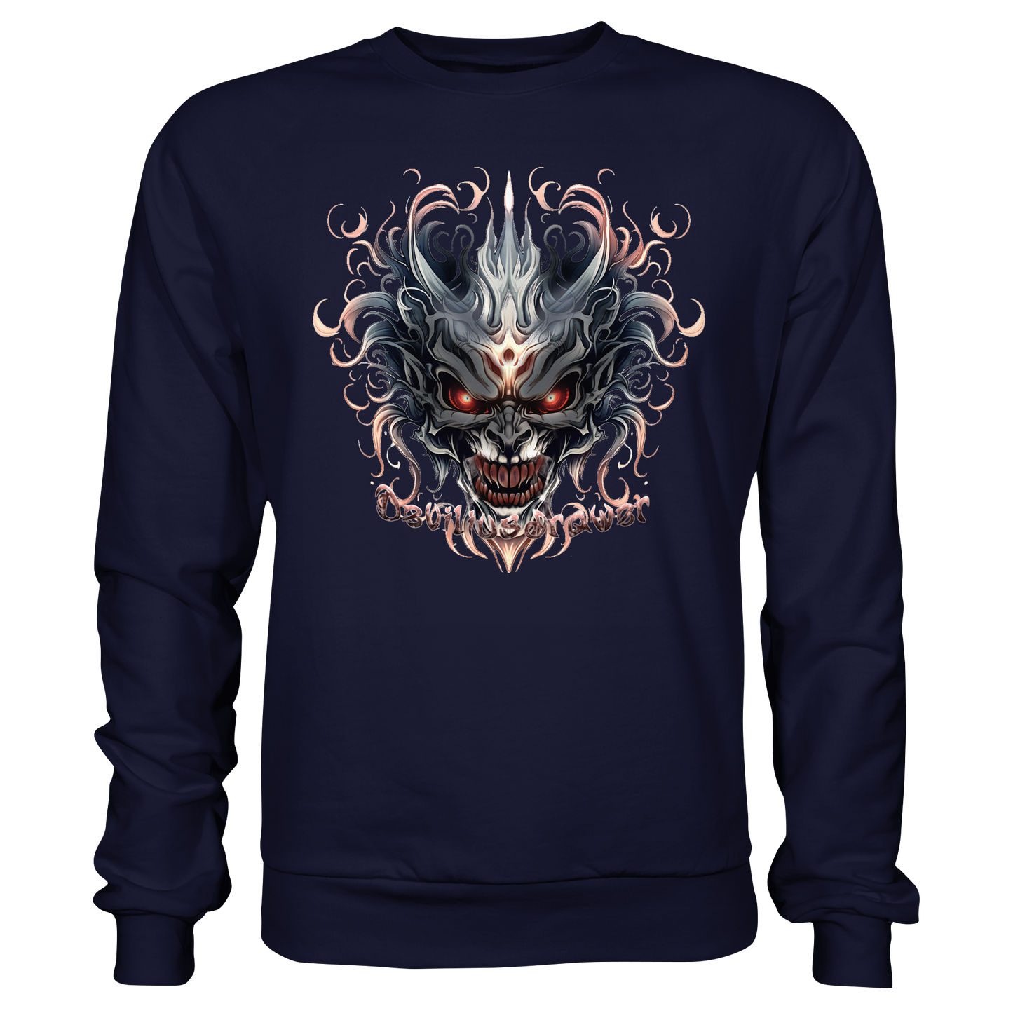 Deviliusdrawer Demon Mask - Basic Sweatshirt