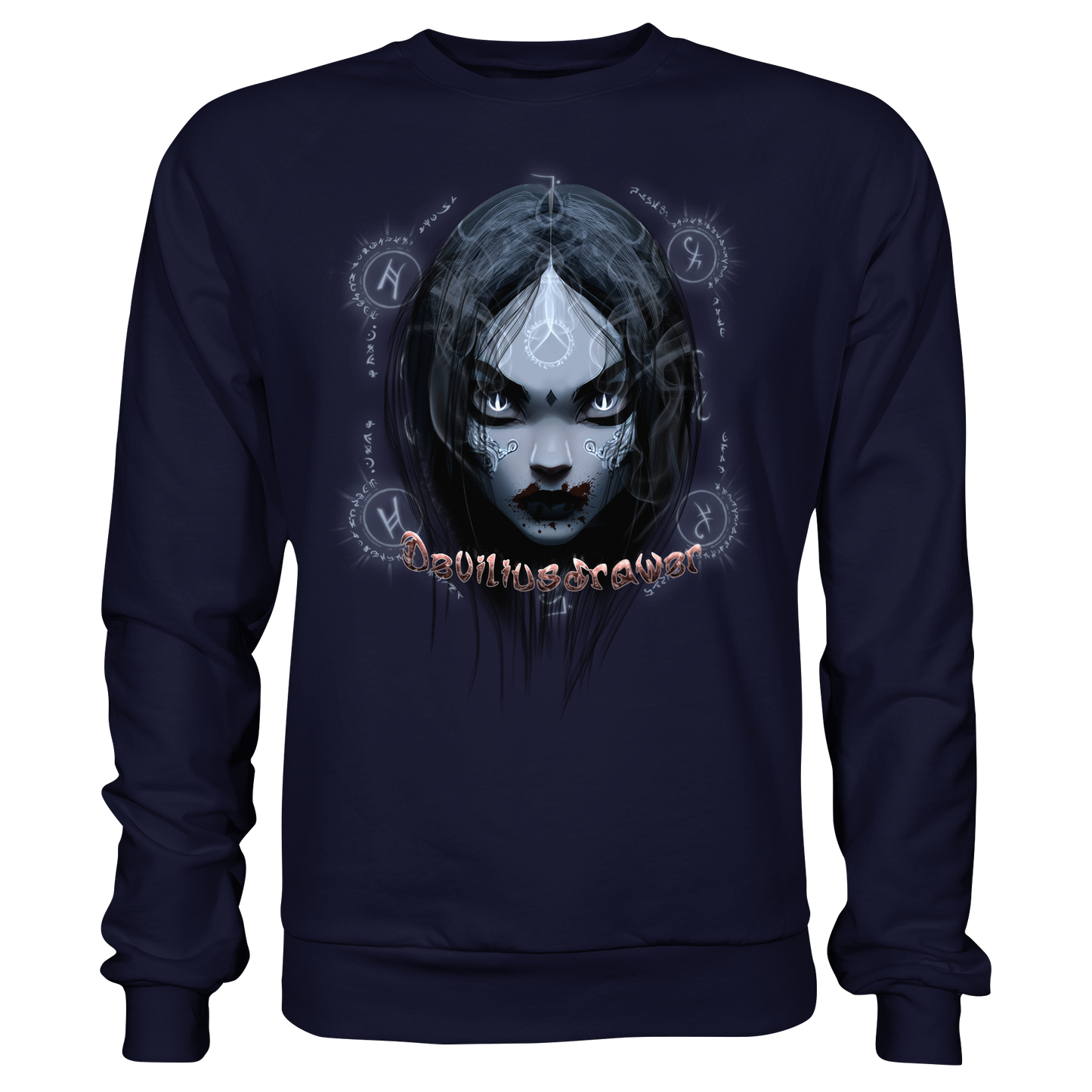Deviliusdrawer Vampiric Elf - Basic Sweatshirt
