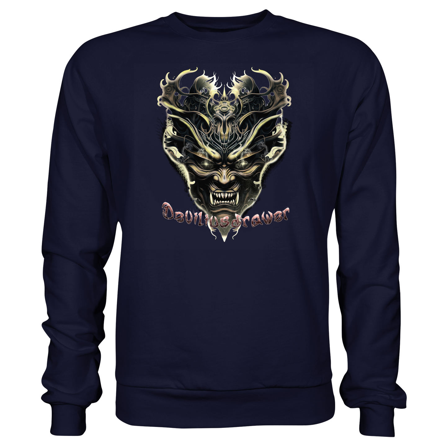 Deviliusdrawer Golden Demon Vampire - Basic Sweatshirt