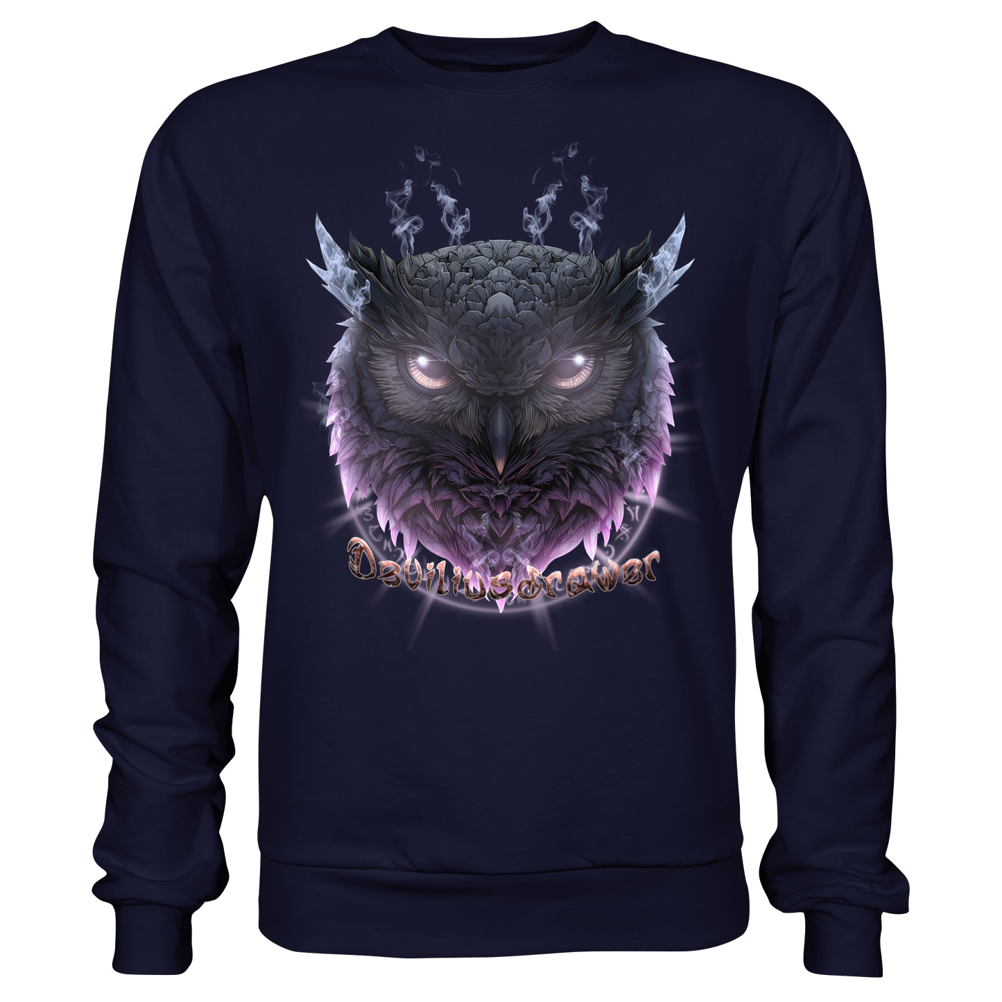 Deviliusdrawer Darkness Owl - Basic Sweatshirt