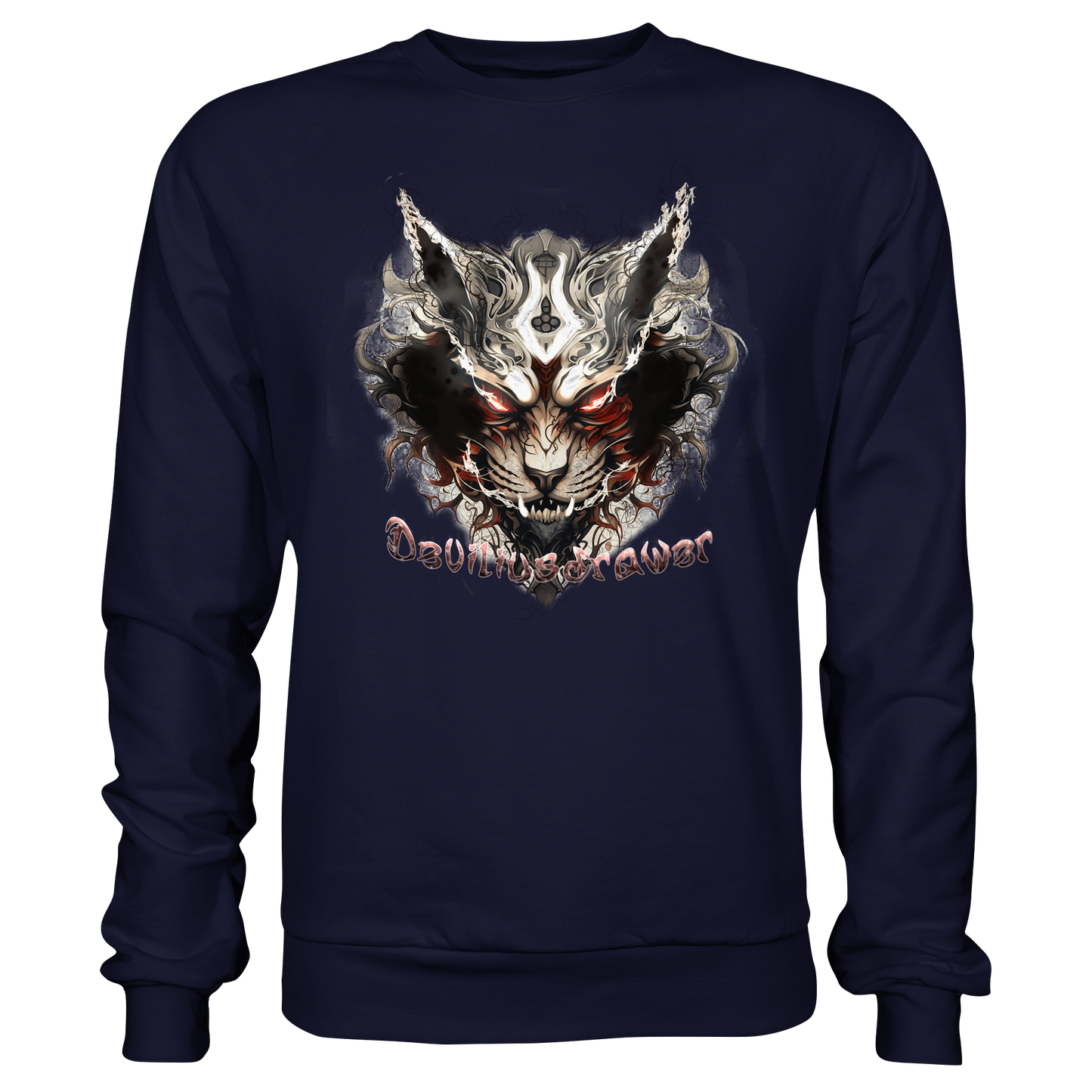 Deviliusdrawer Wild Hotcat  - Basic Sweatshirt
