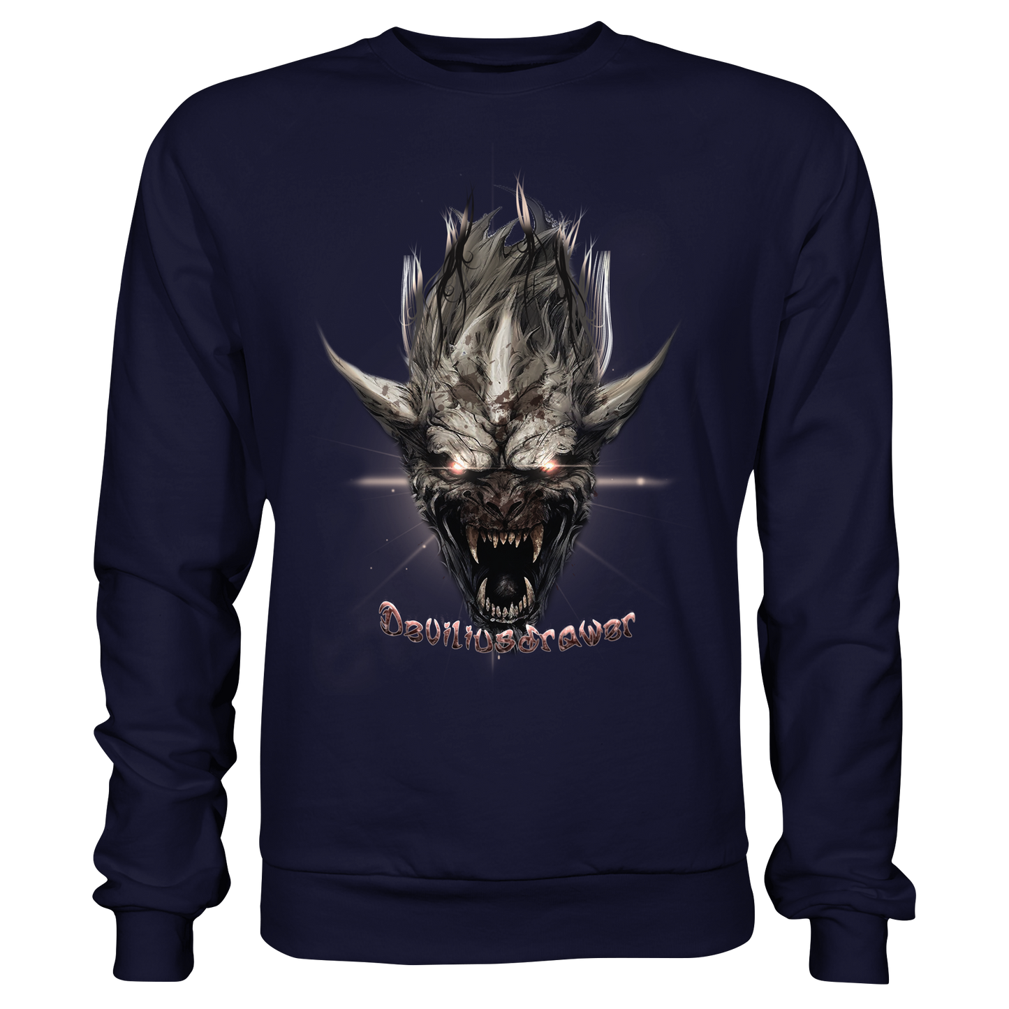 Deviliusdrawer Beast Wearwolf - Basic Sweatshirt