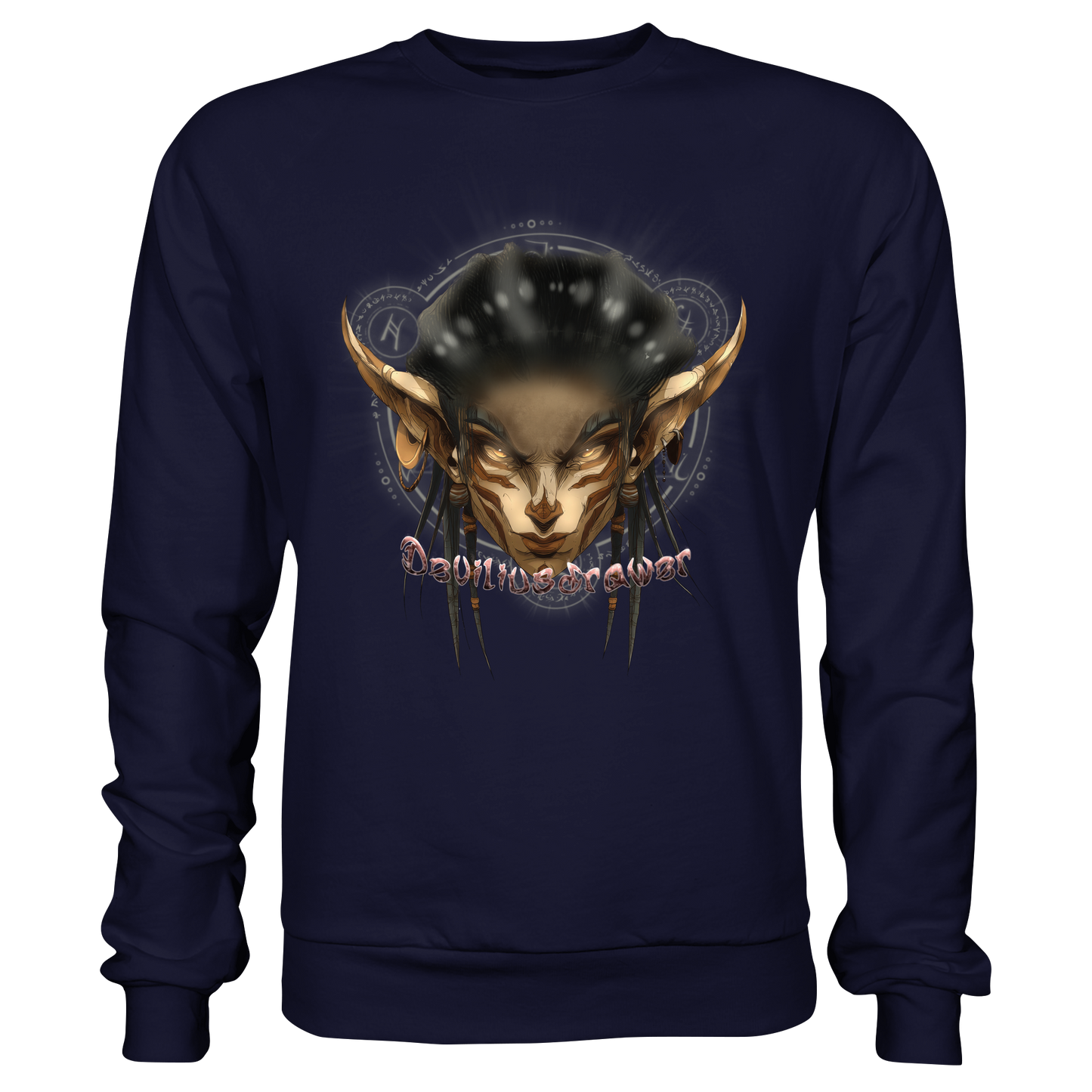 Deviliusdrawer Gold Magician Elf - Basic Sweatshirt