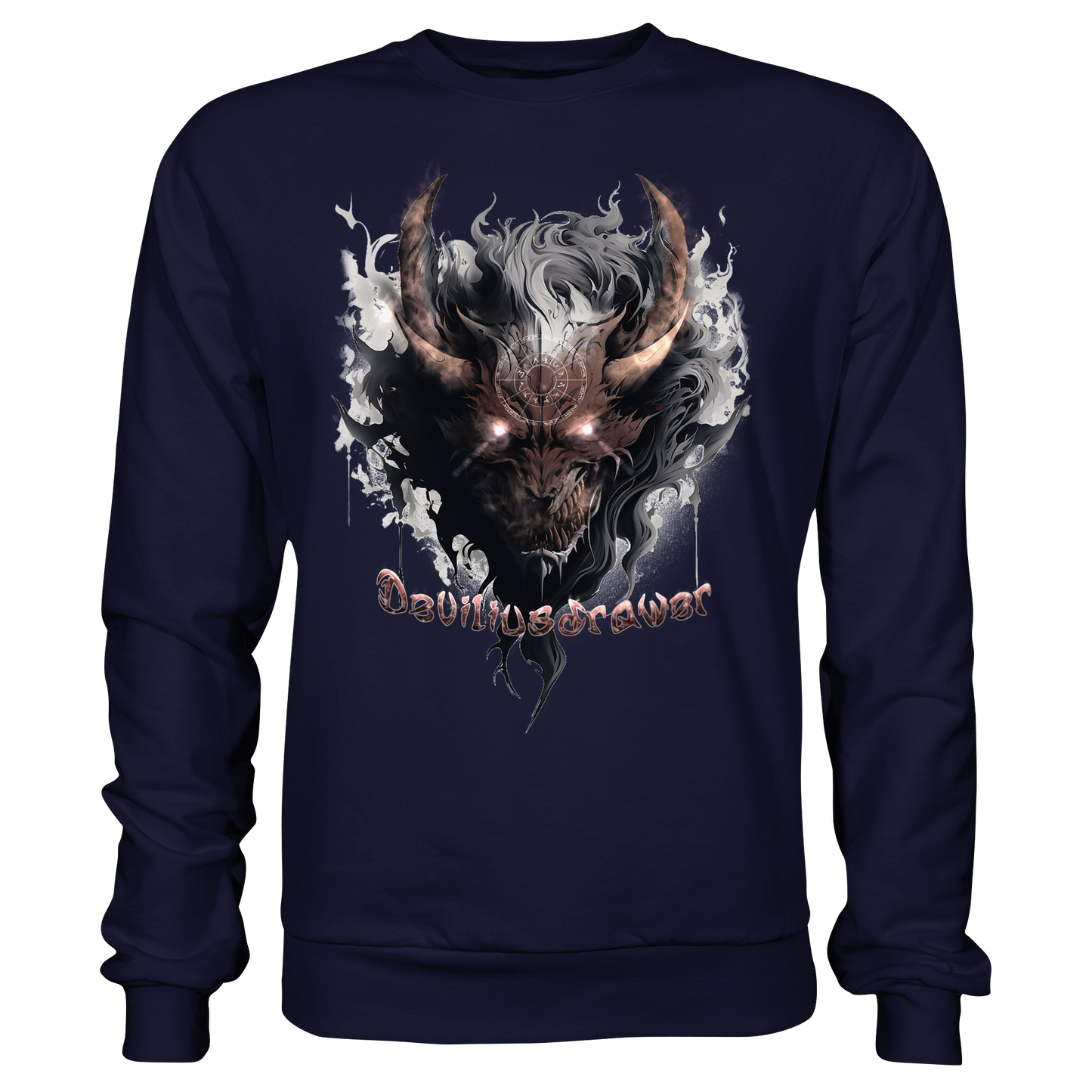 Deviliusdrawer Magic Redeyed Demon - Basic Sweatshirt
