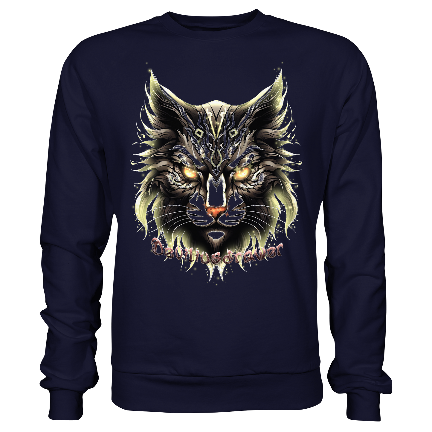 Deviliusdrawer Golden Cat - Basic Sweatshirt