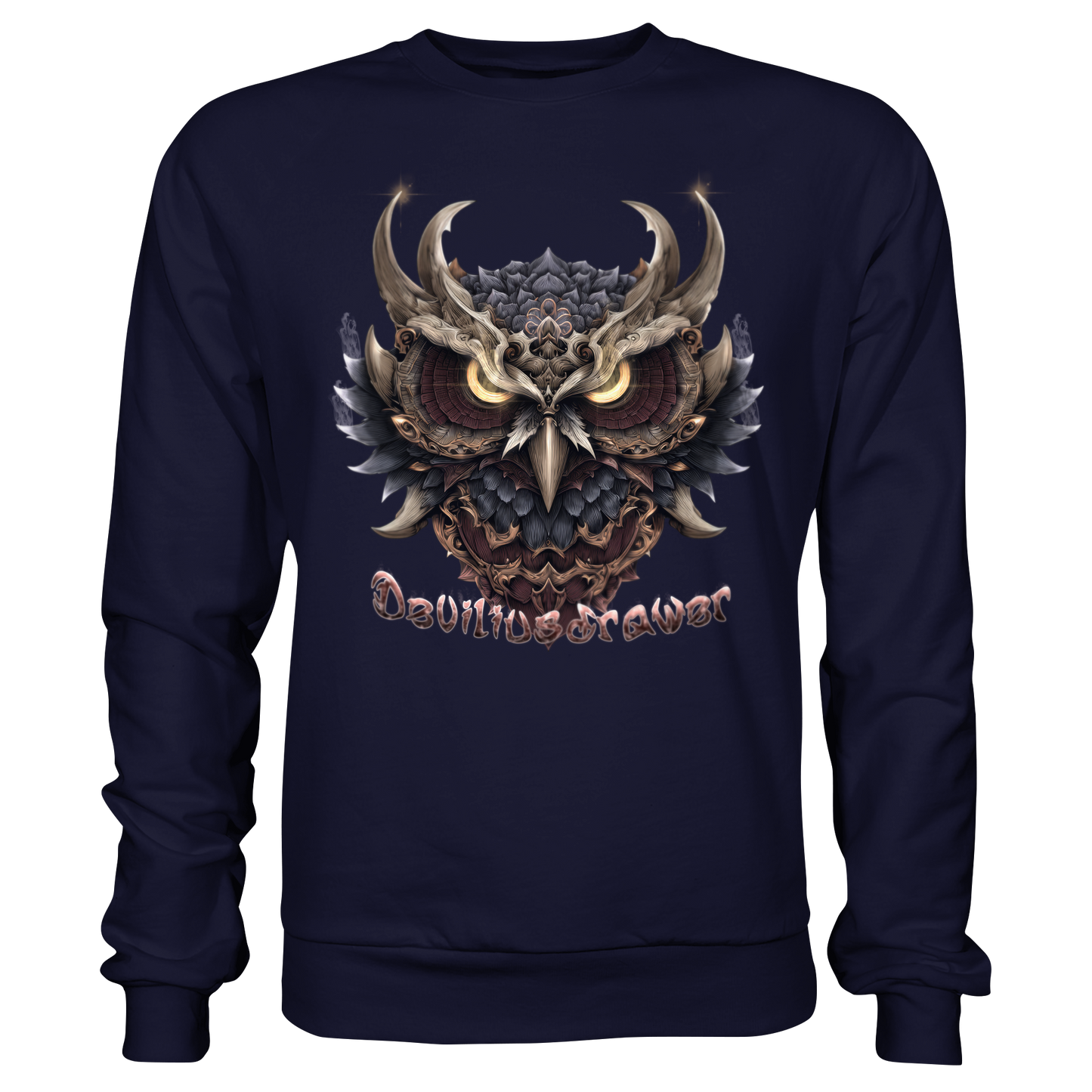 Deviliusdrawer Golden Owl - Basic Sweatshirt