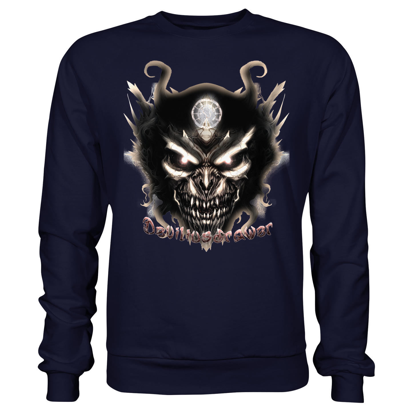 Deviliusdrawer Dark Devil - Basic Sweatshirt
