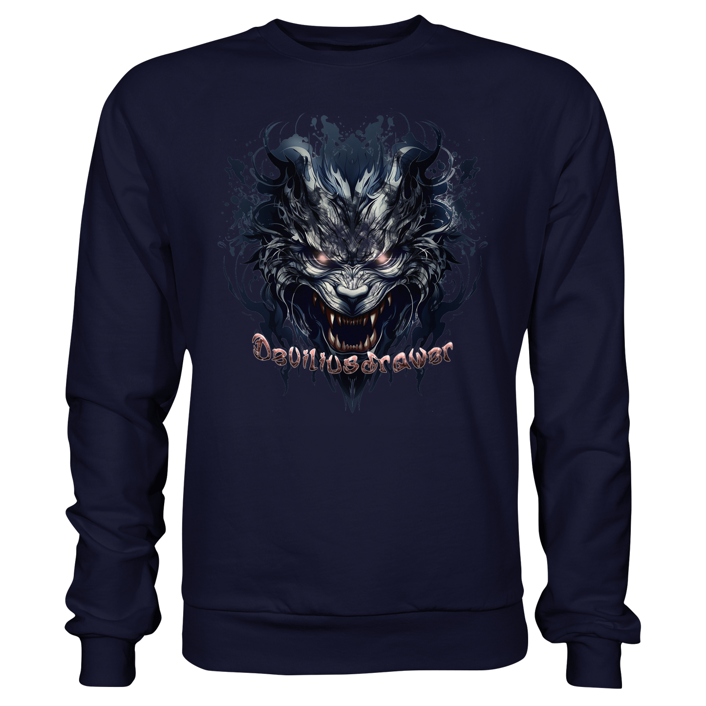 Deviliusdrawer Cruel Wolf - Basic Sweatshirt