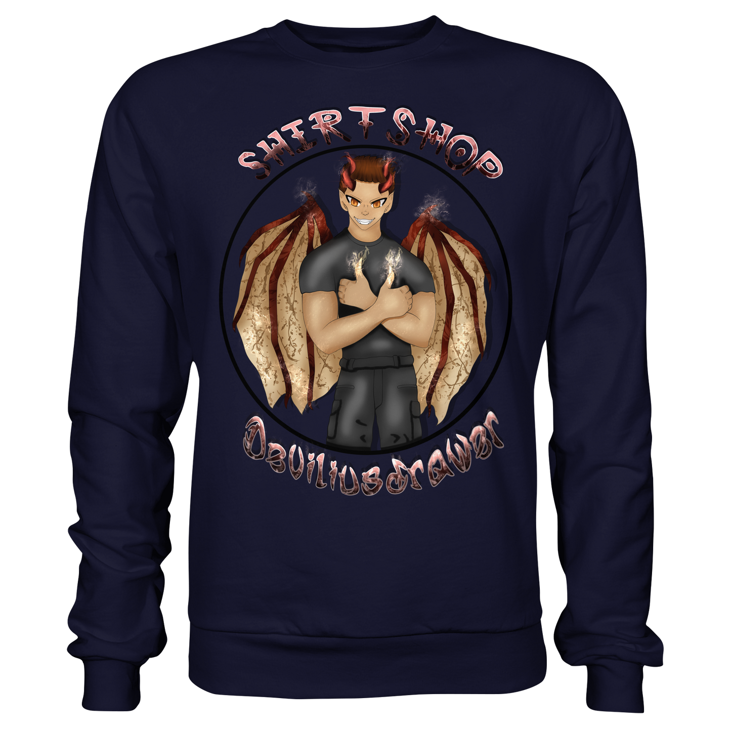 Deviliusdrawer Devilshop - Basic Sweatshirt