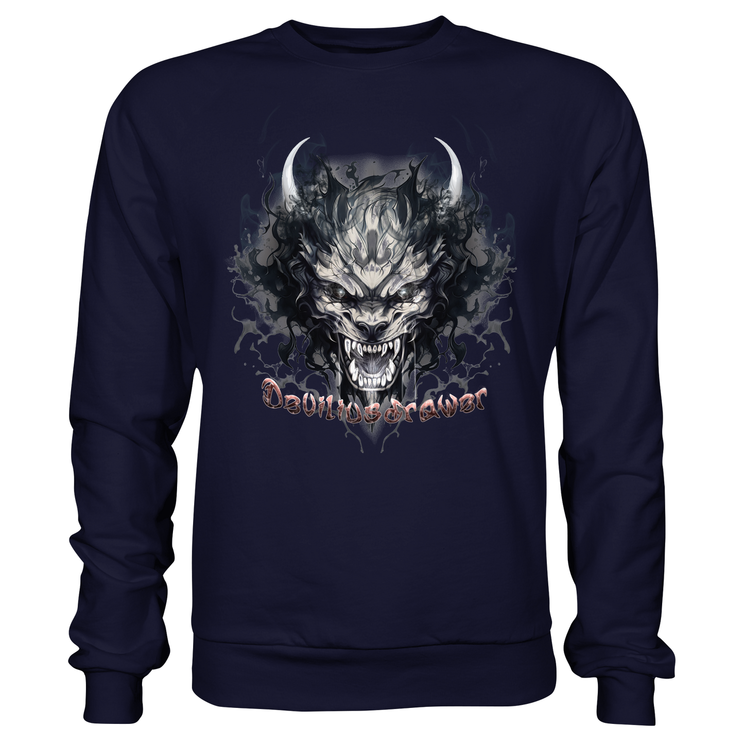 Deviliusdrawer Smoke Beast - Basic Sweatshirt