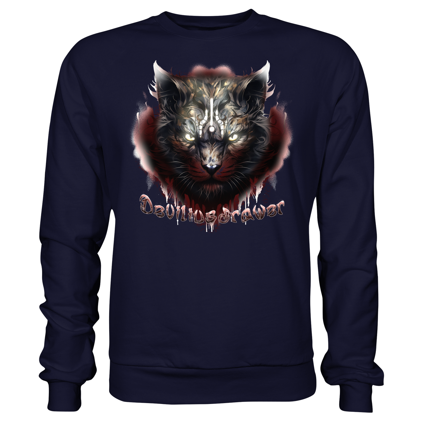 Deviliusdrawer Angry Badass - Basic Sweatshirt