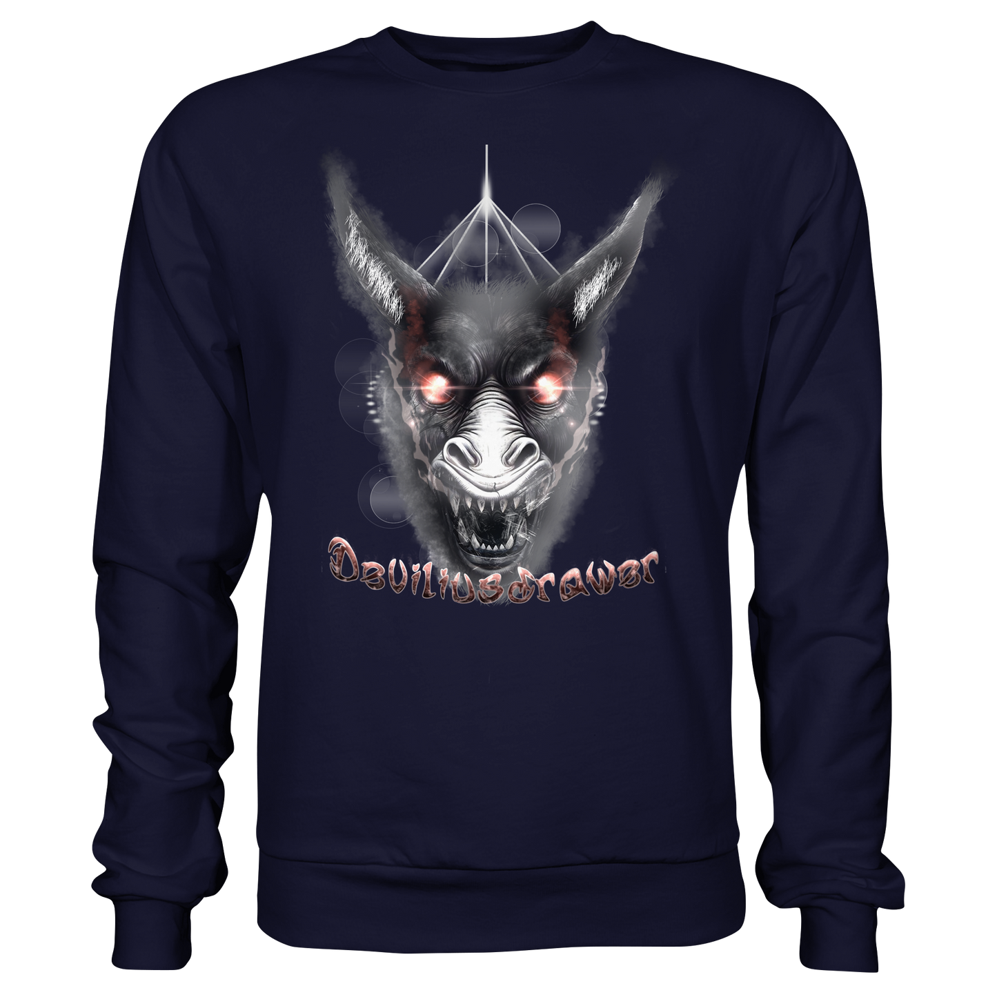 Deviliusdrawer Evil Donkey - Basic Sweatshirt