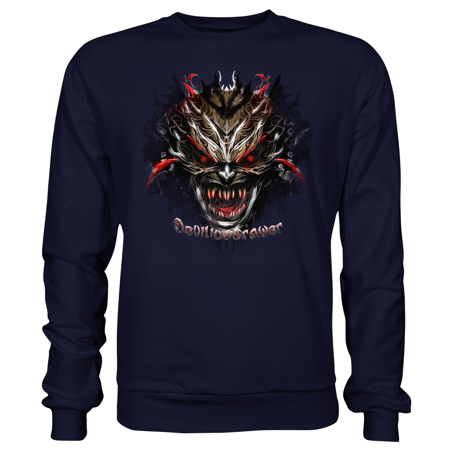 Deviliusdrawer Dark Redeyed Devil - Basic Sweatshirt