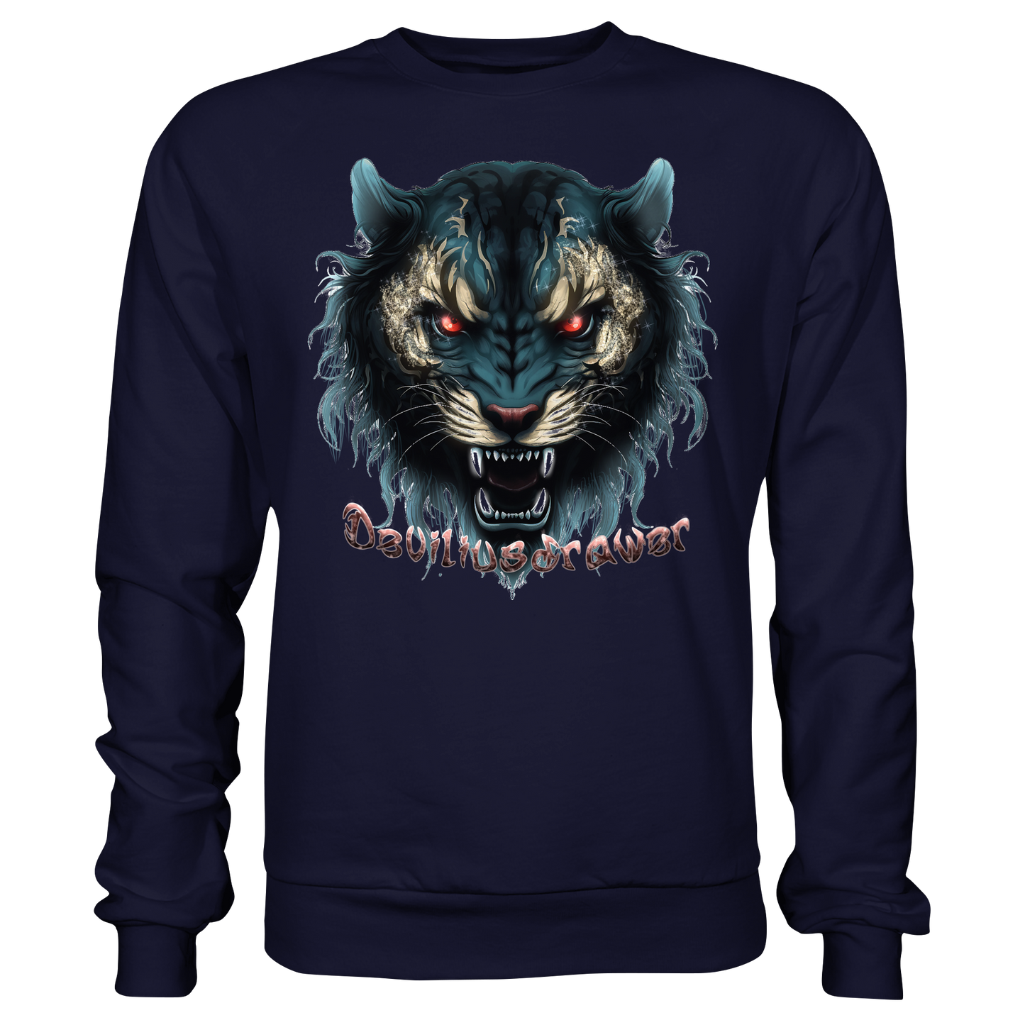 Deviliusdrawer Tigercat - Basic Sweatshirt