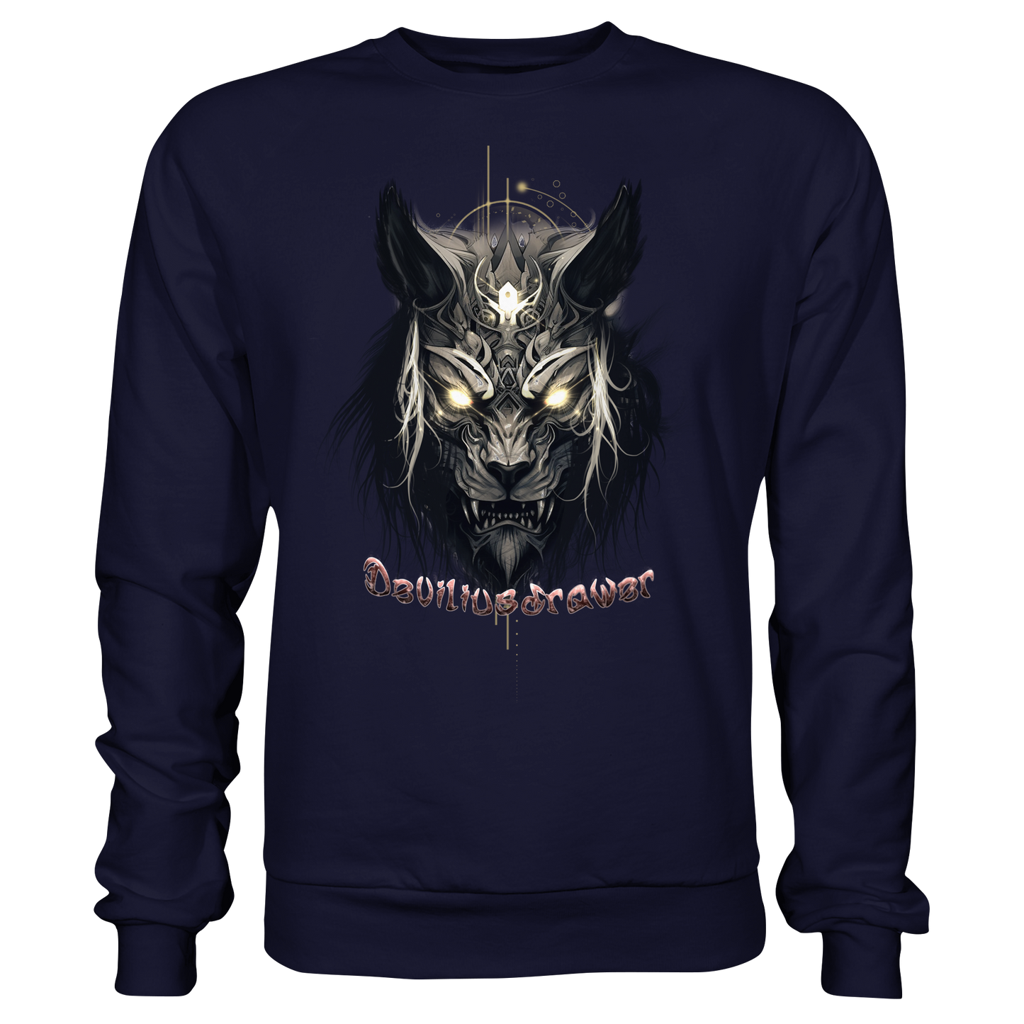 Deviliusdrawer Wolftiger - Basic Sweatshirt