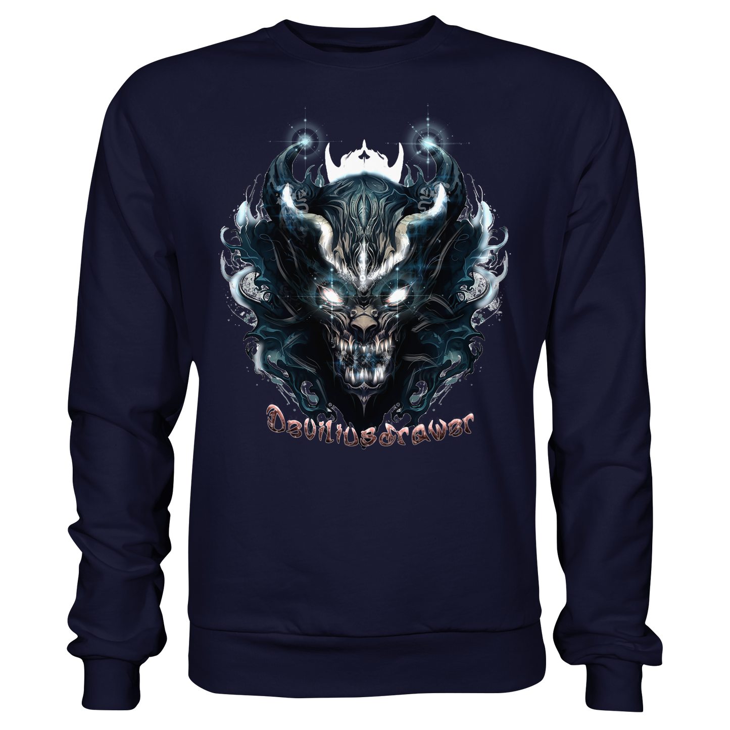Deviliusdrawer Demonic Star - Basic Sweatshirt