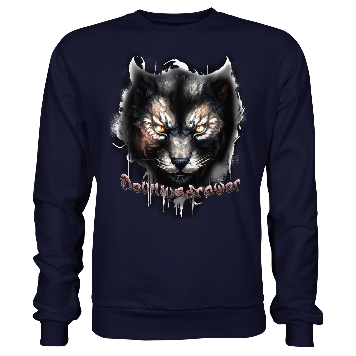 Deviliusdrawer Vampire Cat - Basic Sweatshirt