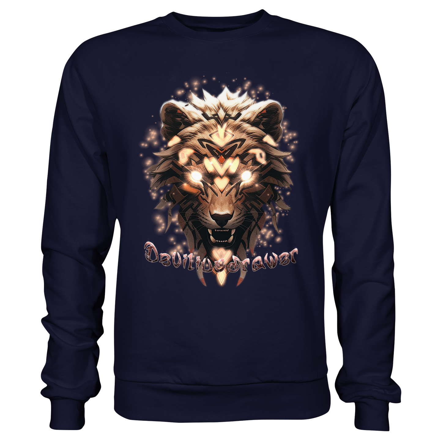 Deviliusdrawer Gold Weartiger - Basic Sweatshirt