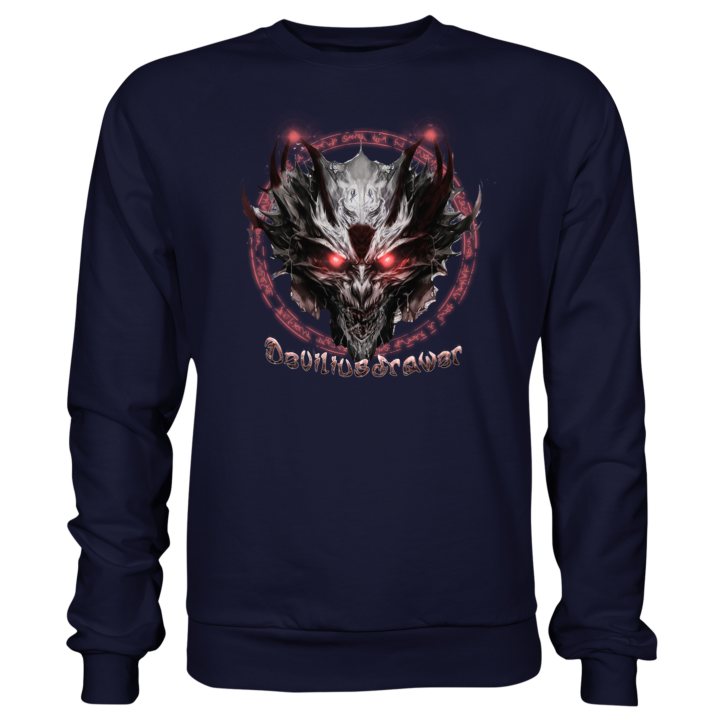 Deviliusdrawer Magic Glow Devil - Basic Sweatshirt