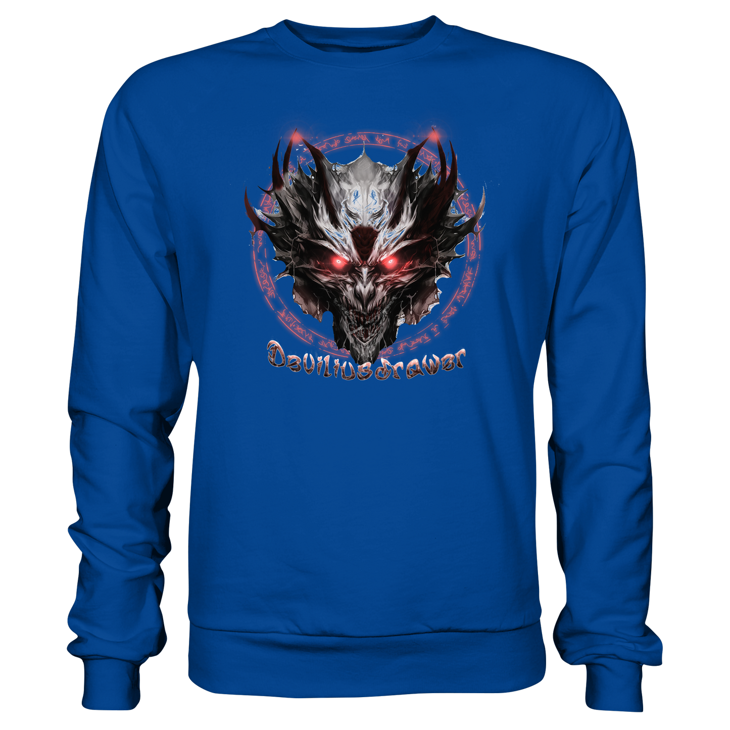 Deviliusdrawer Magic Glow Devil - Basic Sweatshirt