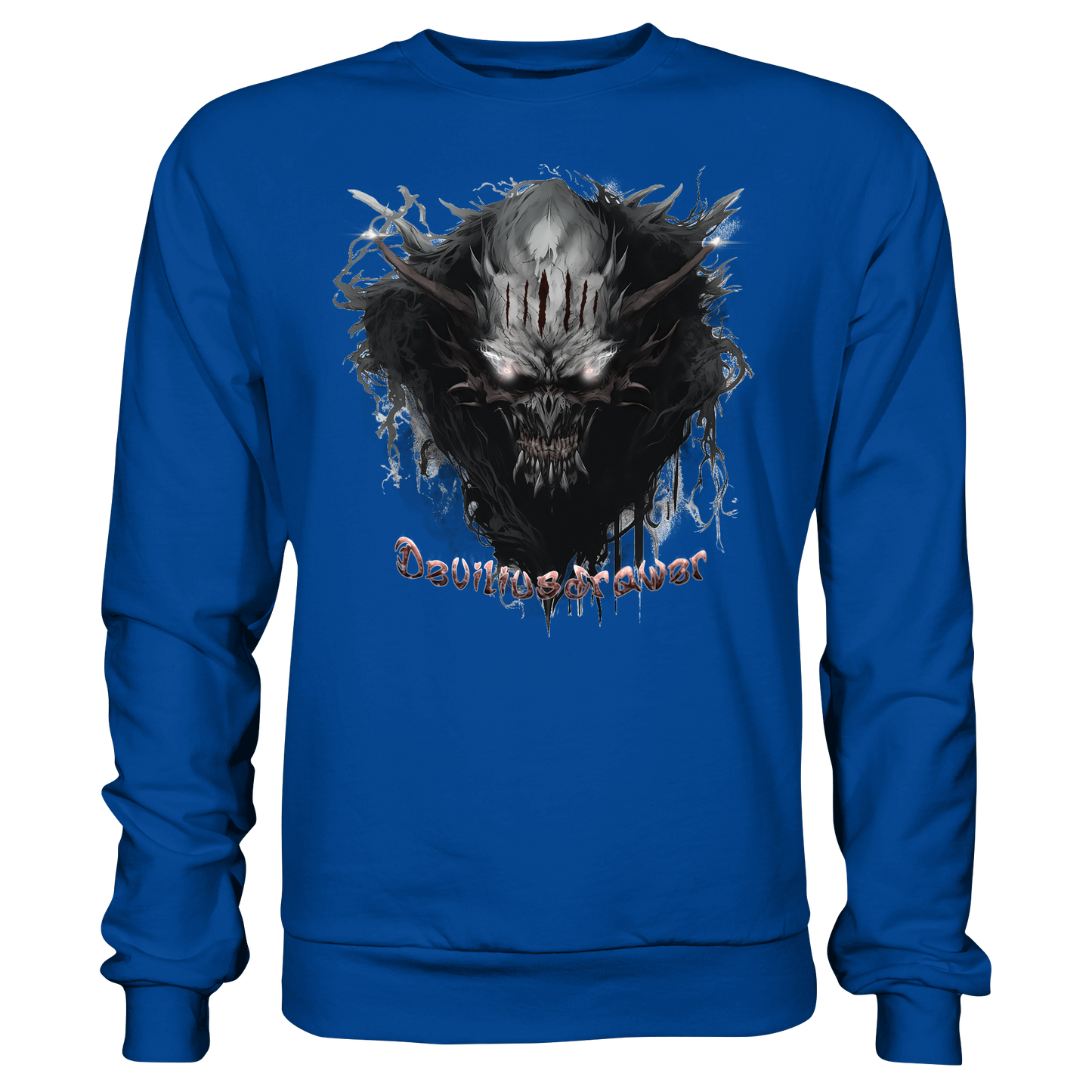 Deviliusdrawer Dark Smoke Demon - Basic Sweatshirt