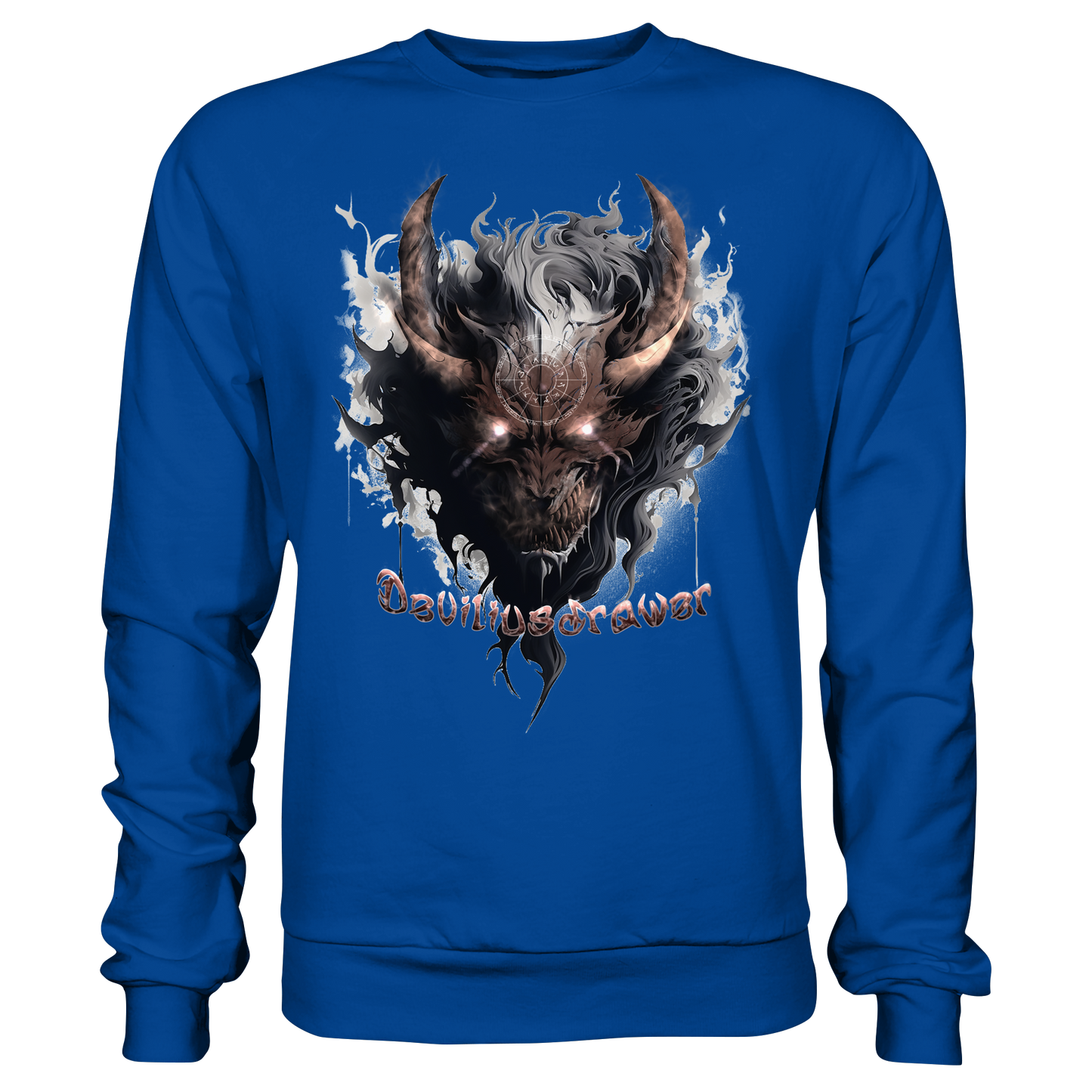 Deviliusdrawer Magic Redeyed Demon - Basic Sweatshirt