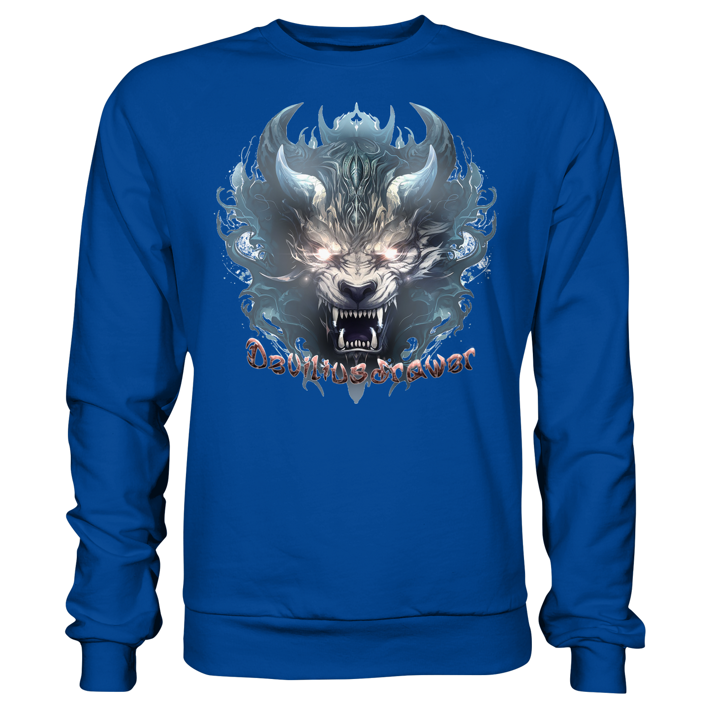 Deviliusdrawer Water Horn Tiger - Basic Sweatshirt