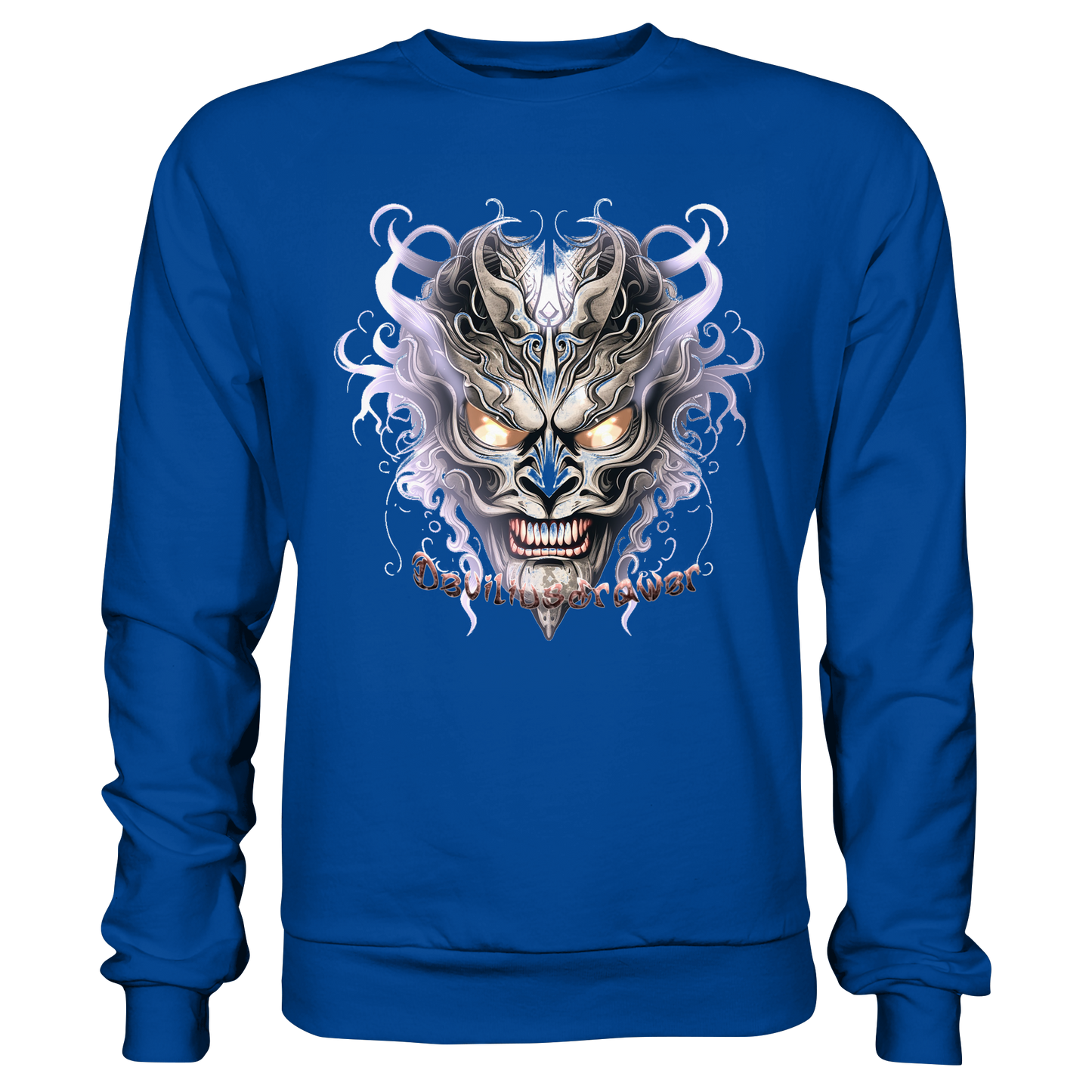 Deviliusdrawer Demon Mask Violet - Basic Sweatshirt