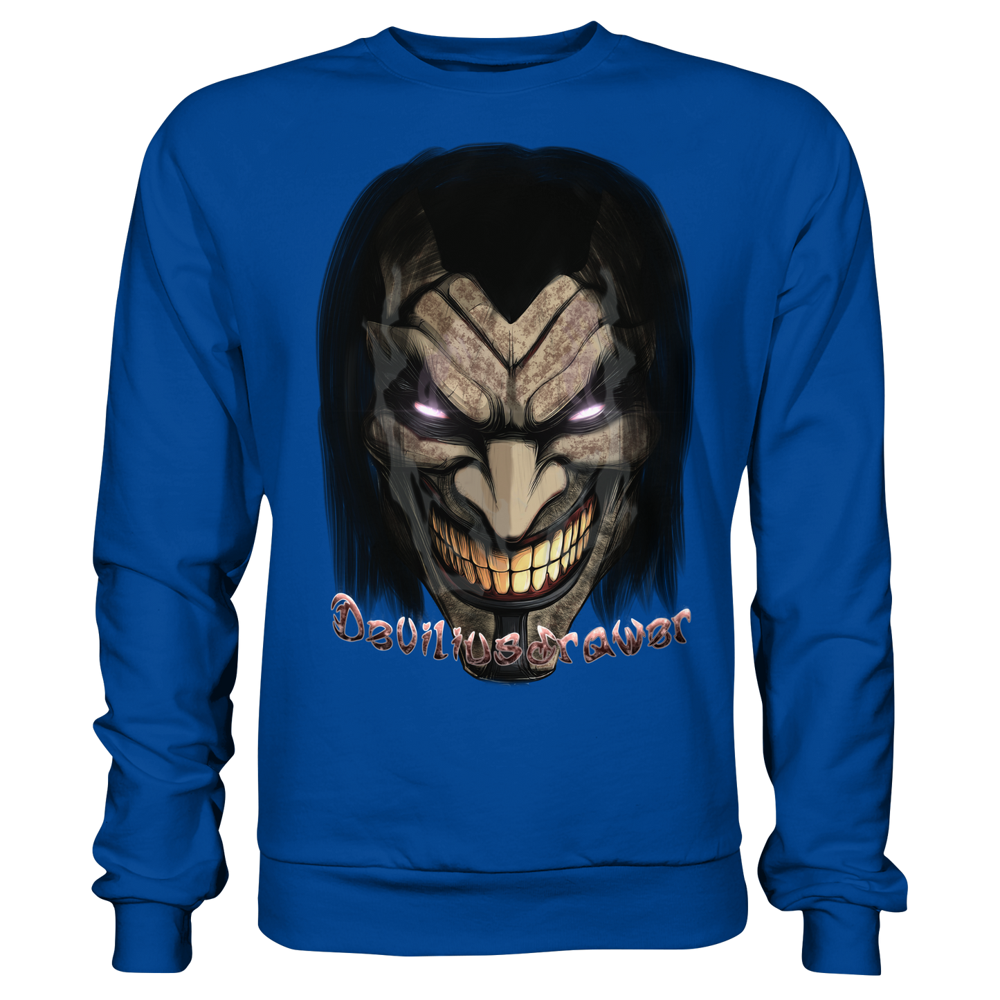 Deviliusdrawer Smiling Devil - Basic Sweatshirt