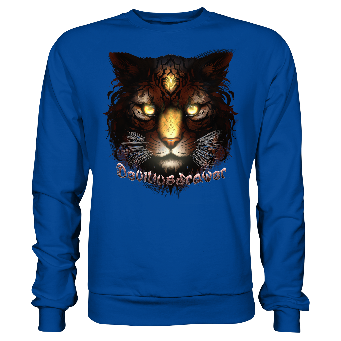 Deviliusdrawer Gold Tigercat - Basic Sweatshirt