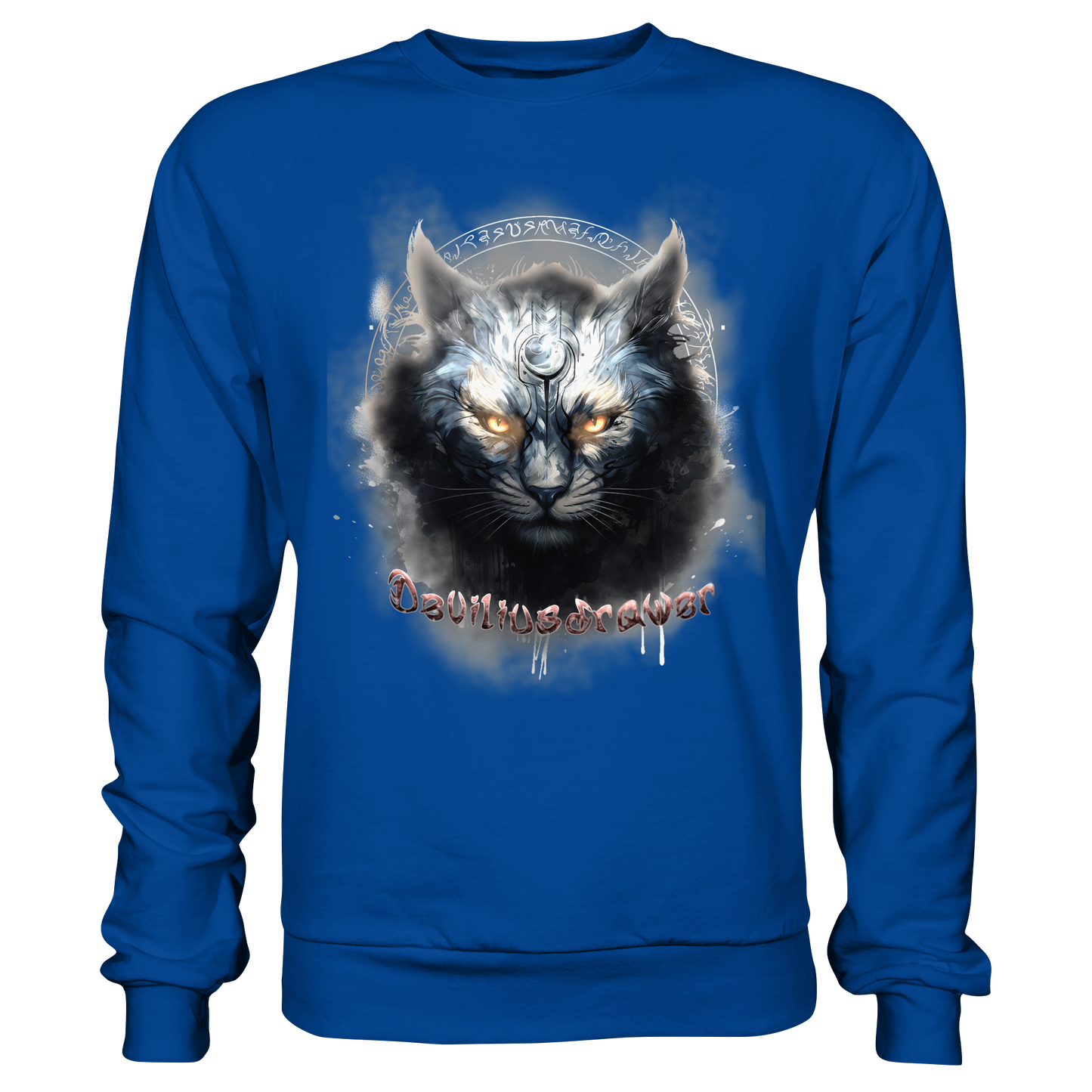 Deviliusdrawer Mysthic Cat - Basic Sweatshirt