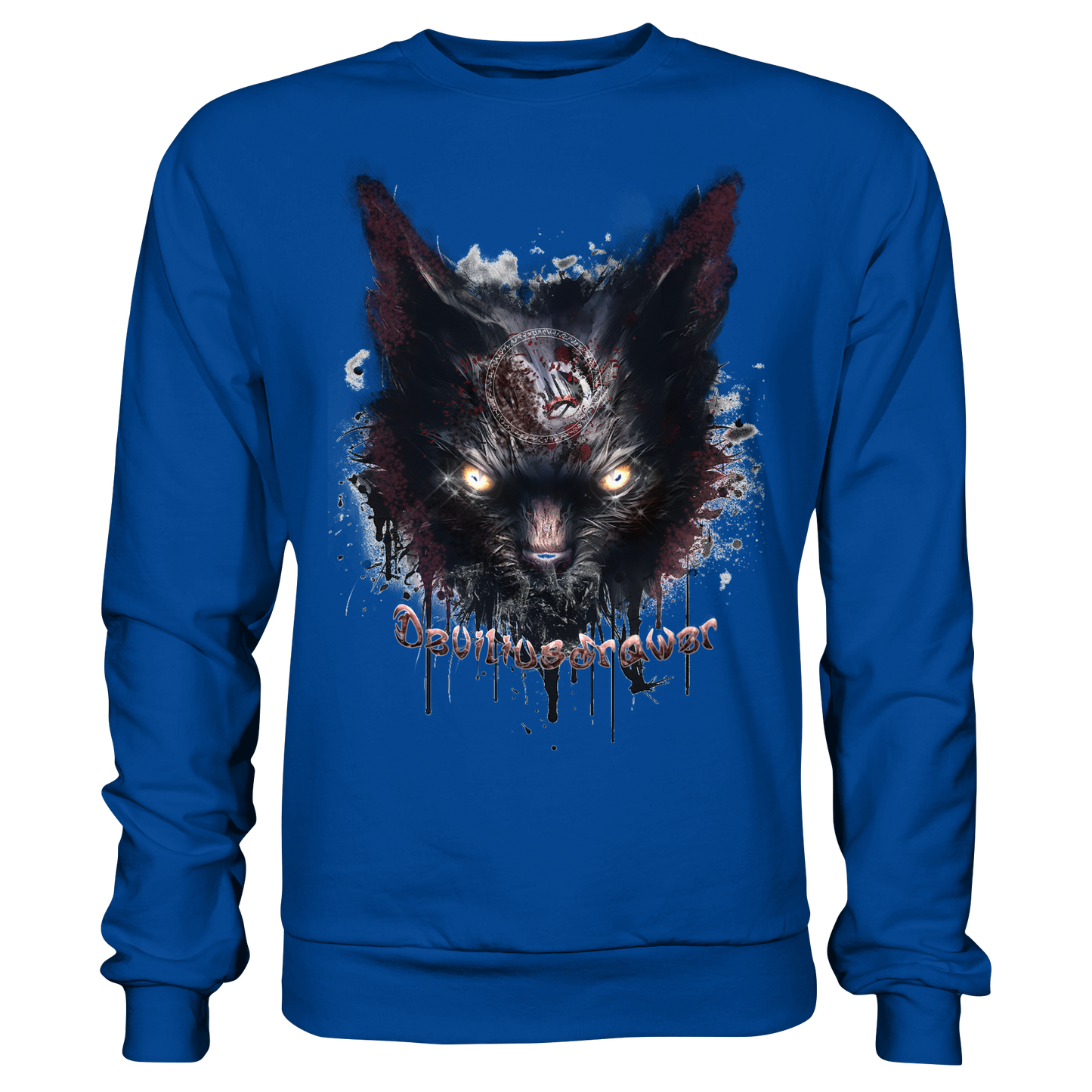 Deviliusdrawer Zombie Cat - Basic Sweatshirt
