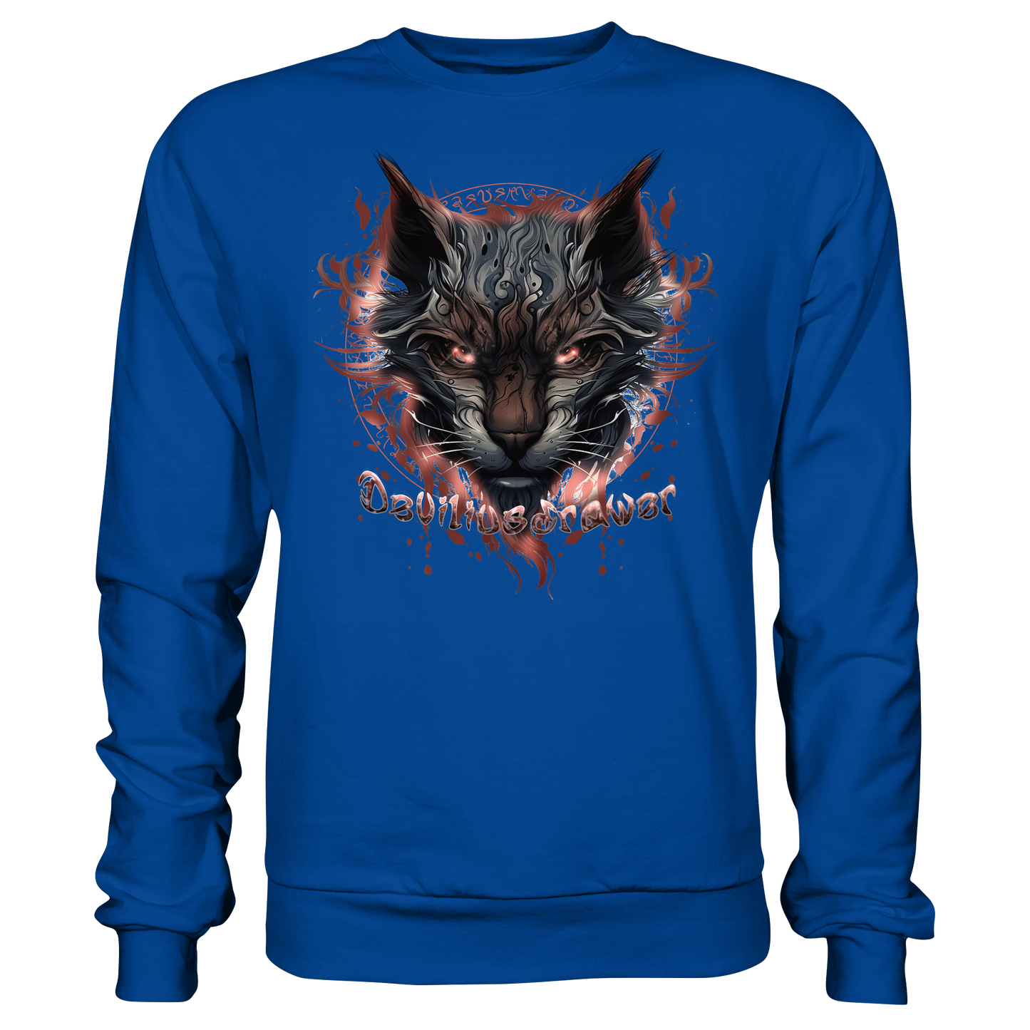 Deviliusdrawer Devil Cat - Basic Sweatshirt