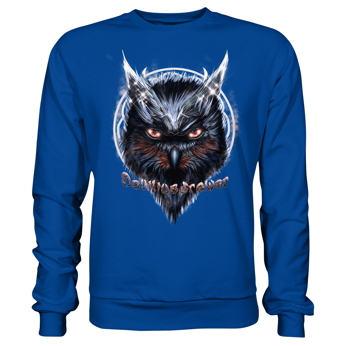 Deviliusdrawer Fire Owl - Basic Sweatshirt