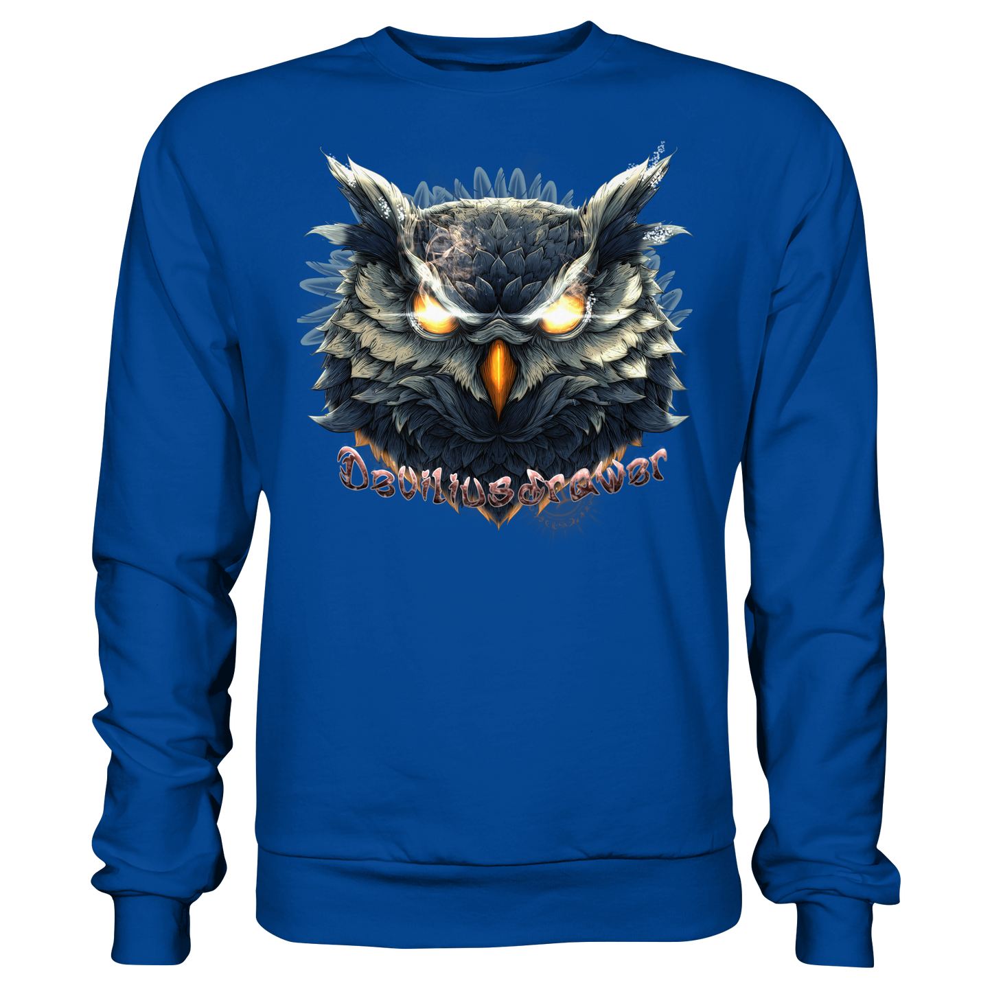 Deviliusdrawer Dark Fire Owl - Basic Sweatshirt