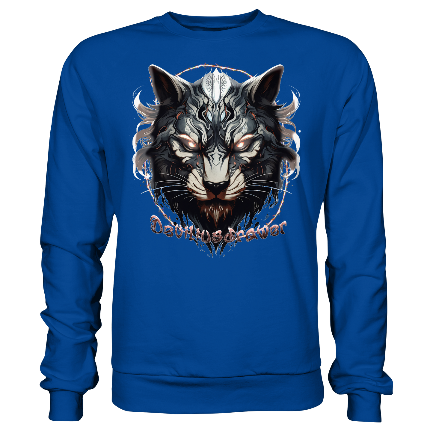 Deviliusdrawer Wolfcat - Basic Sweatshirt