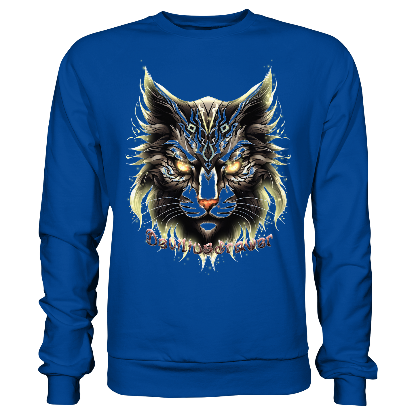 Deviliusdrawer Golden Cat - Basic Sweatshirt