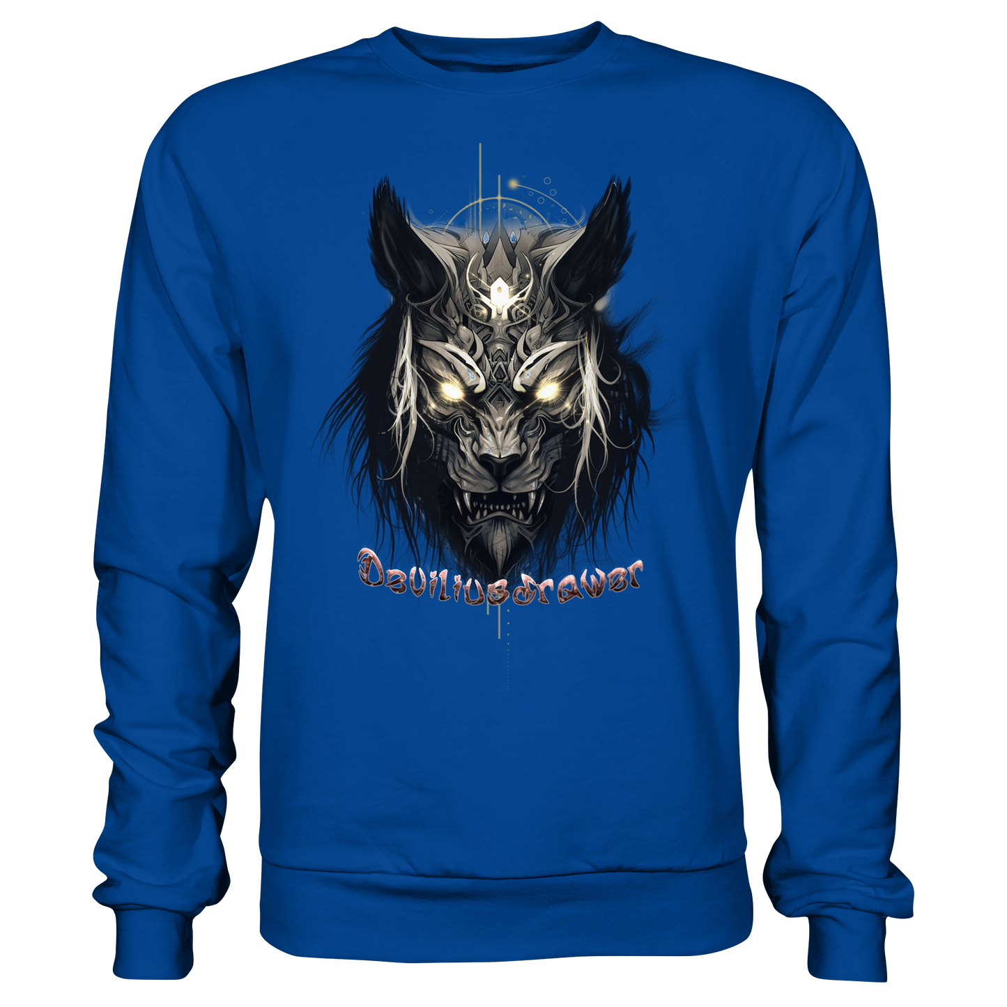 Deviliusdrawer Wolftiger - Basic Sweatshirt