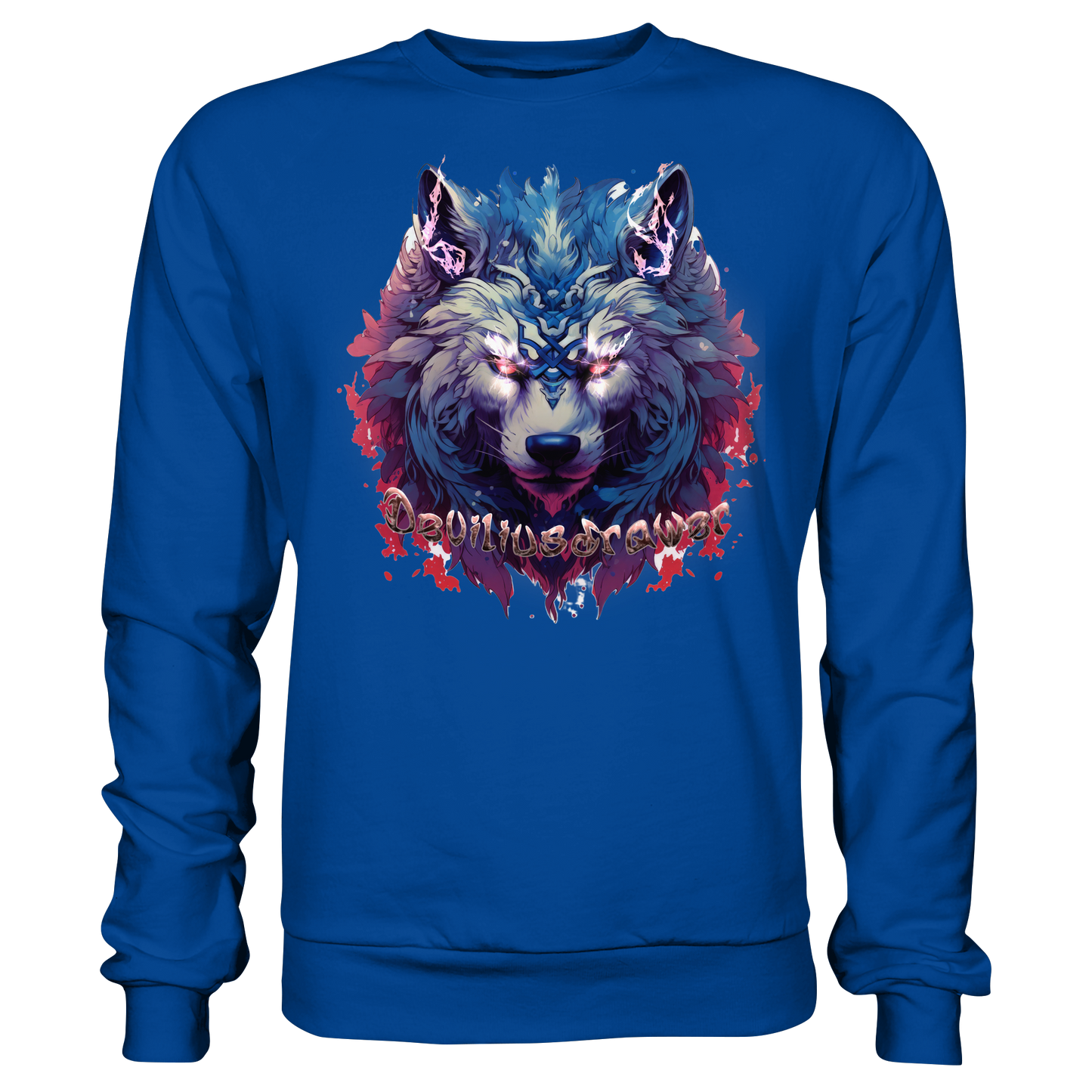 Deviliusdrawer Magic Wolf - Basic Sweatshirt