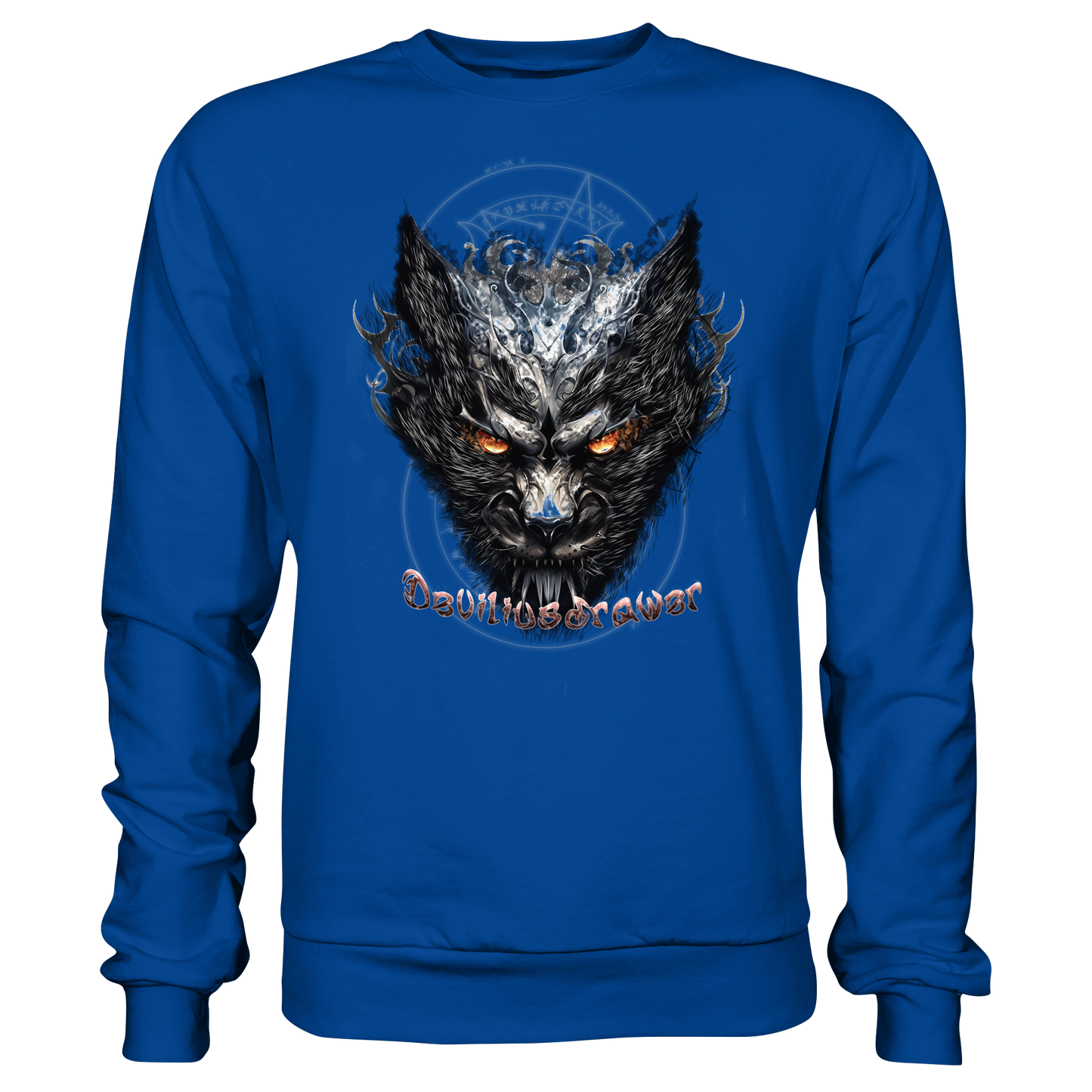 Deviliusdrawer Iron Cat - Basic Sweatshirt