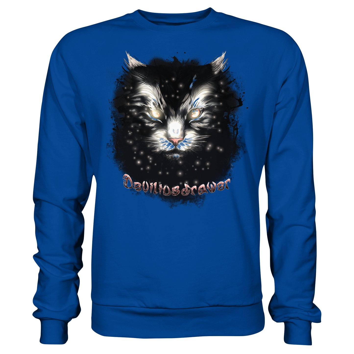 Deviliusdrawer Star Cat - Basic Sweatshirt